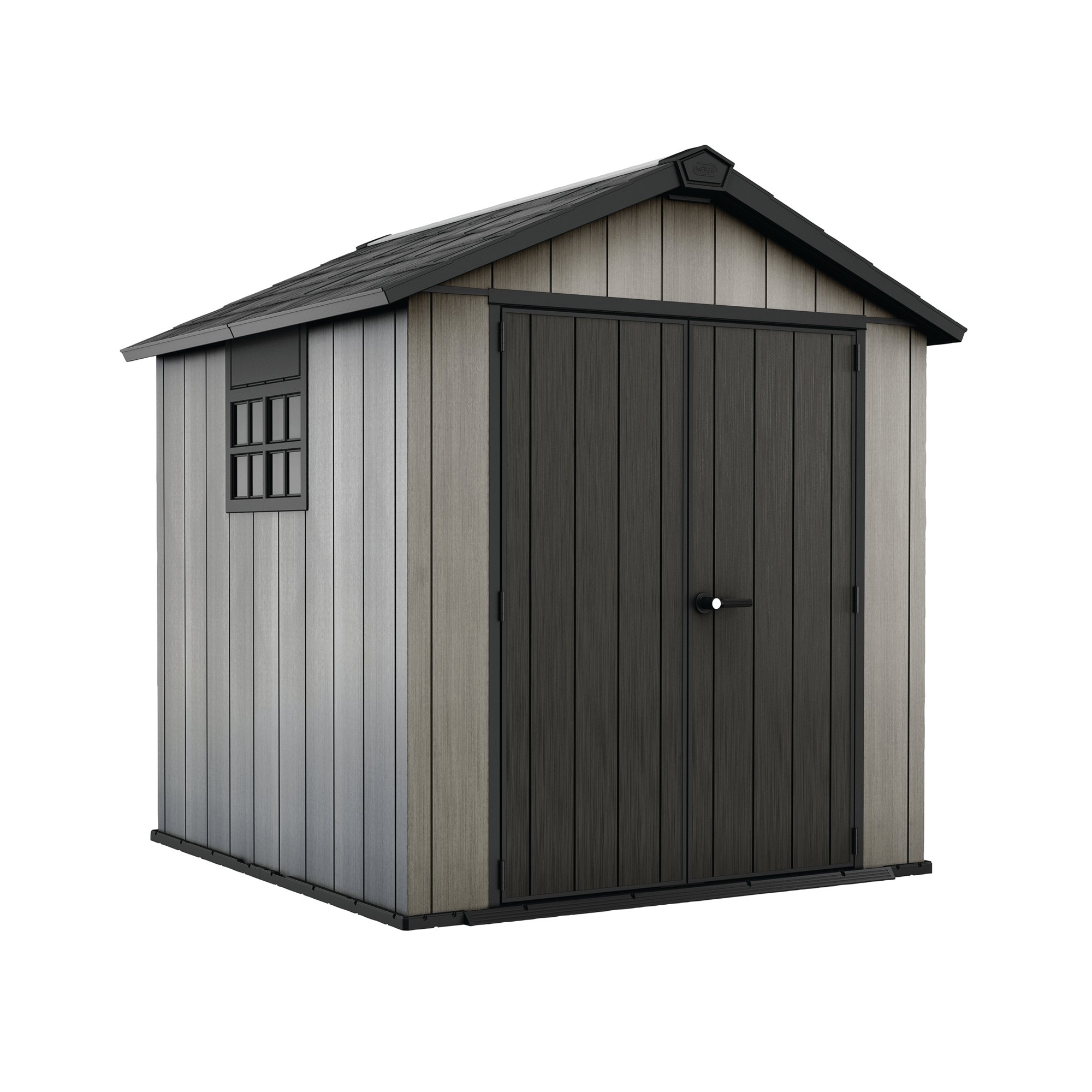 KETER OAKLAND SHED 7.5X7FT GREY