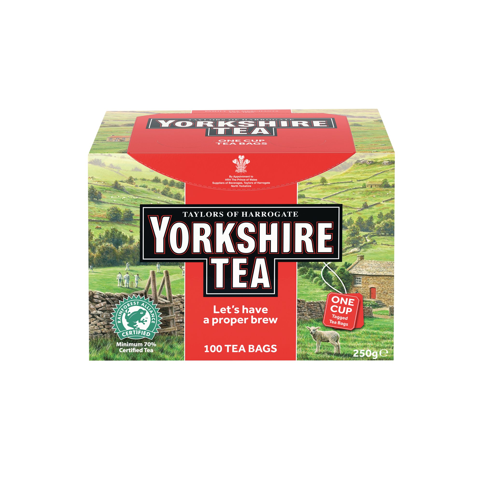 YORKS TEA 1CUP STRING TG TEA BG K100