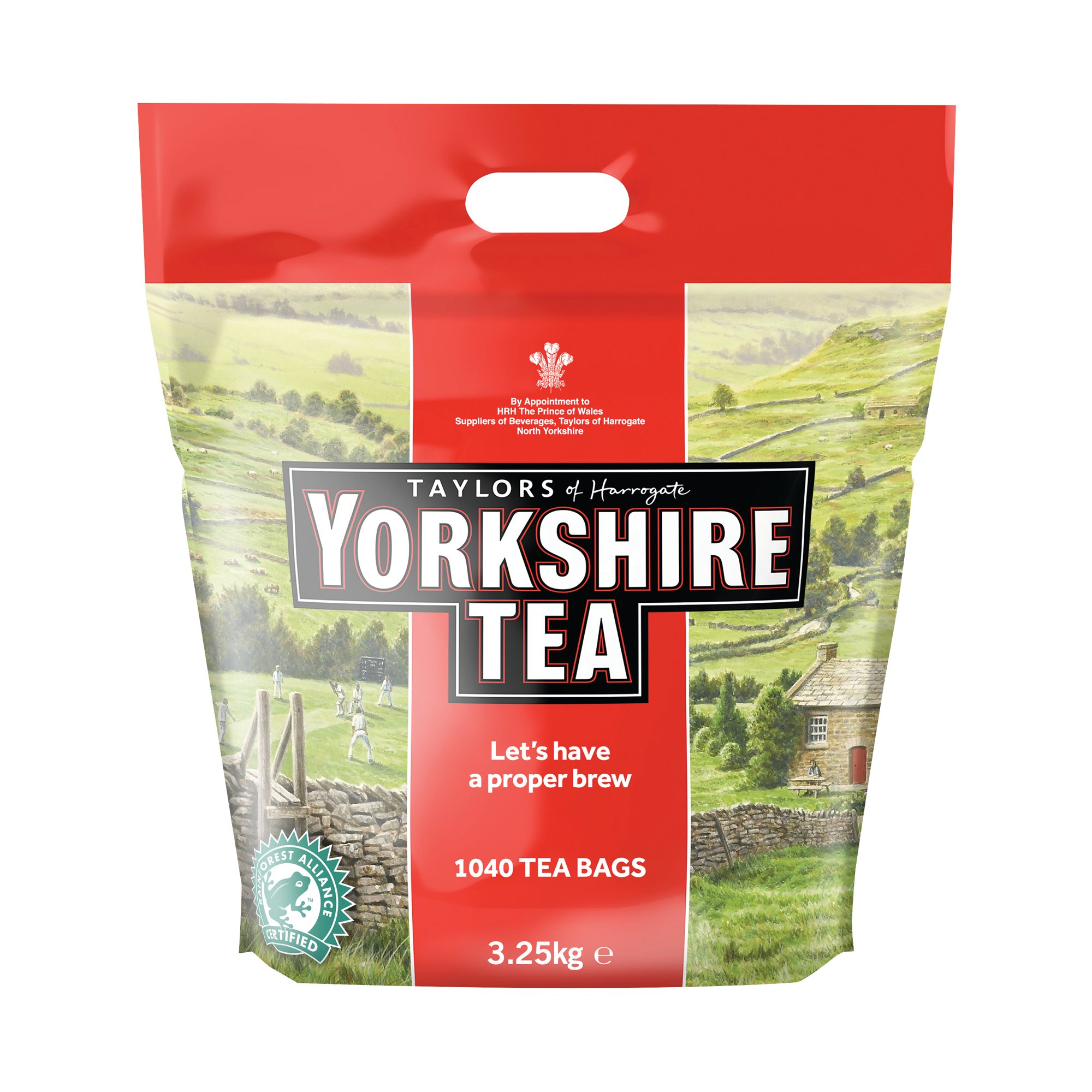 YORKSHIRE TEA TEA BAGS PACK OF 1040