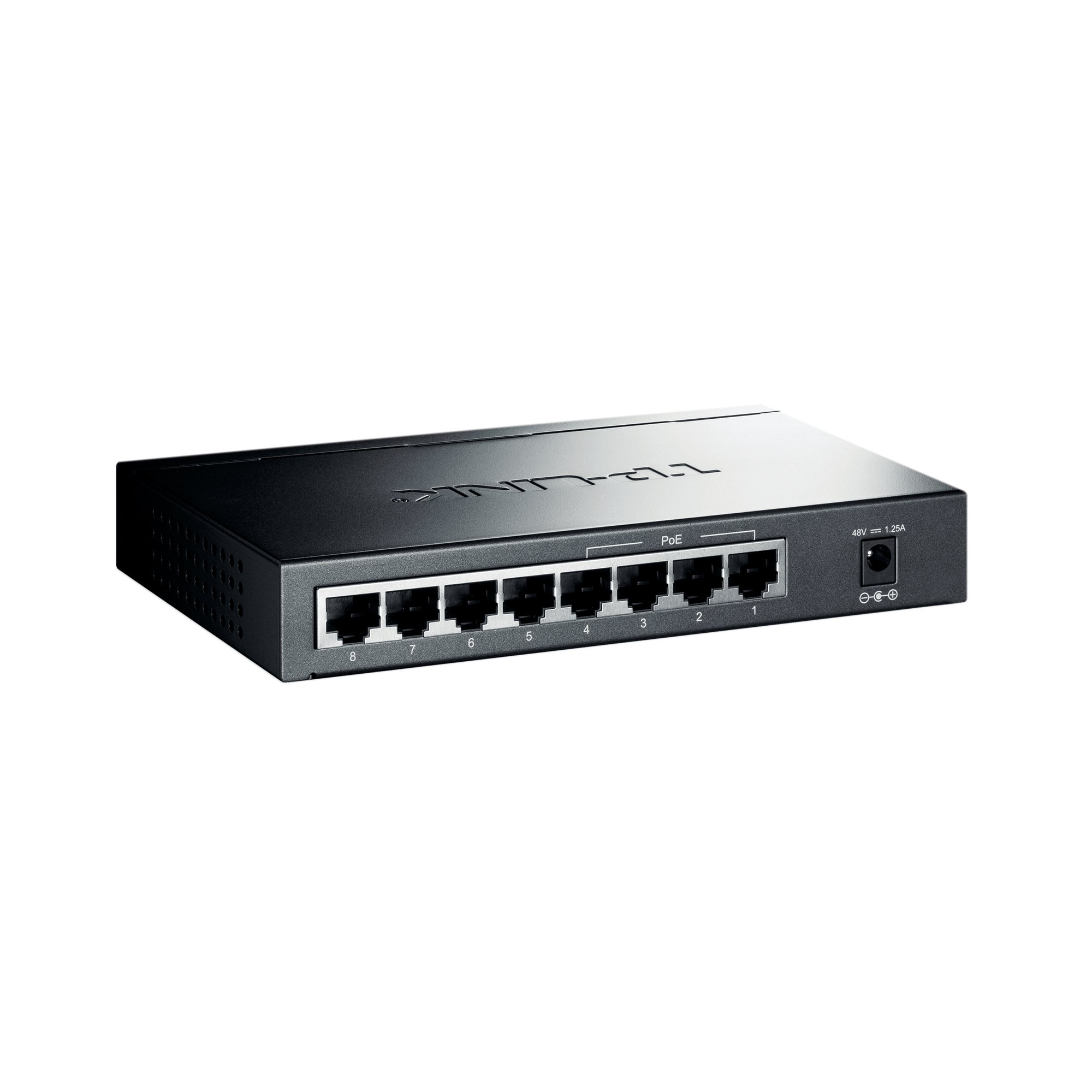 TP-LINK 8-PT GIG DESKTOP POE SWITCH