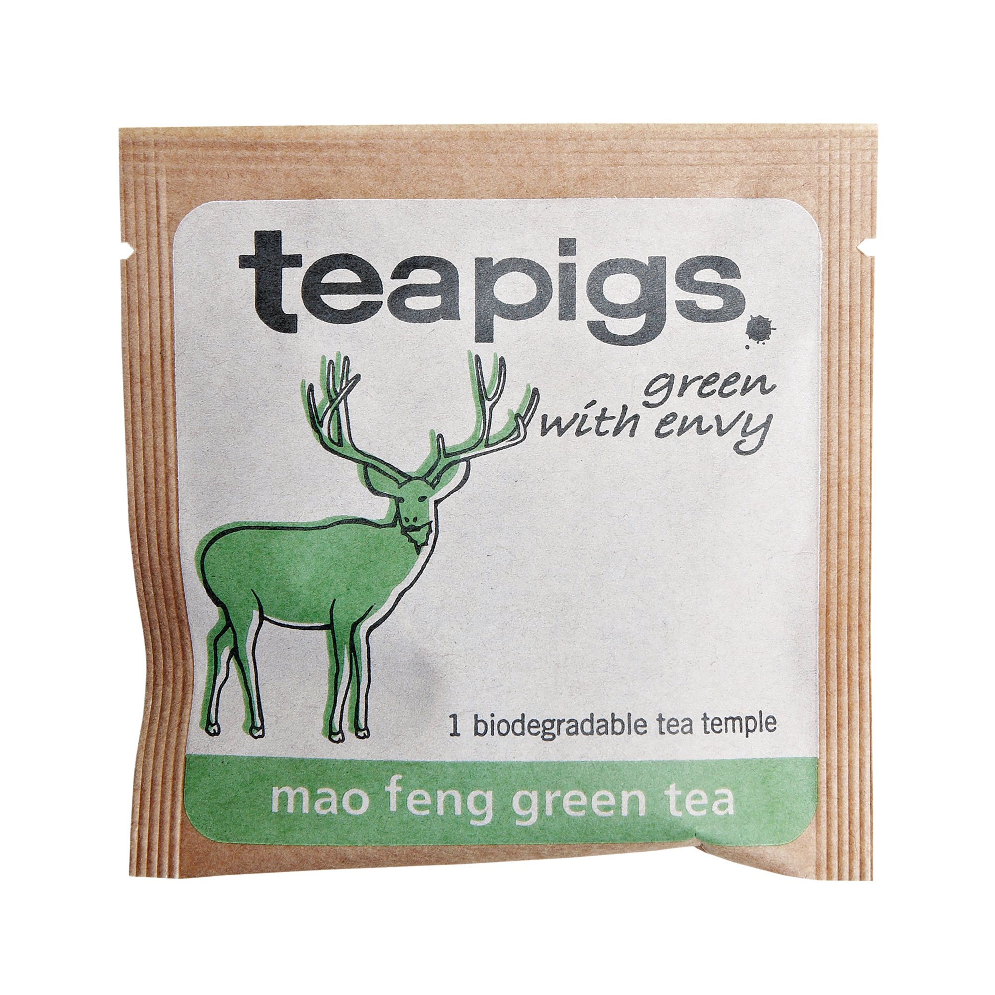 TEAPIGS MAO FENG GREEN TEA ENV PK50