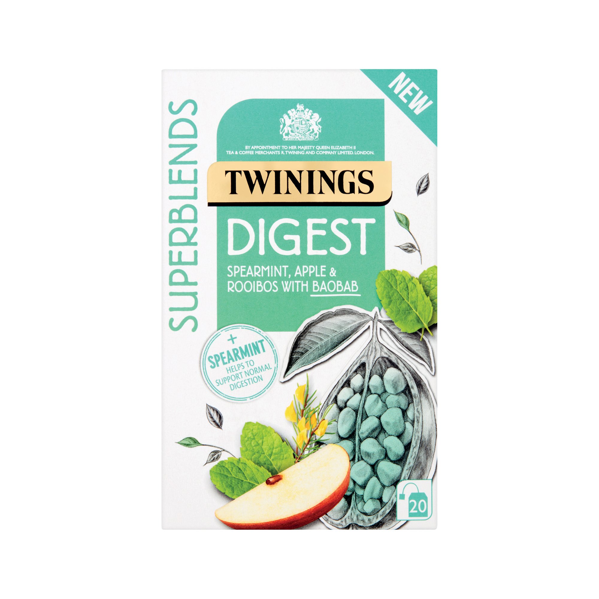 TWININGS SUPERBLENDS DIGEST HT PK20