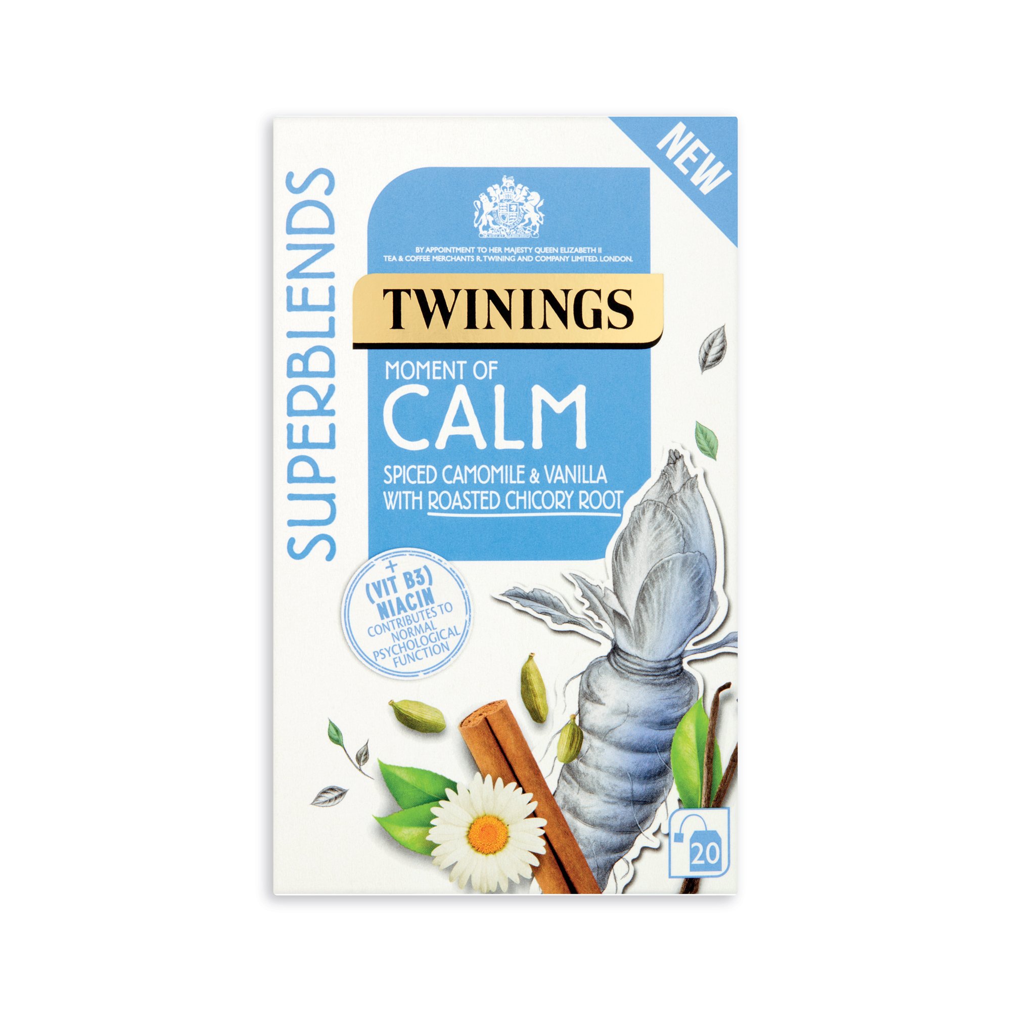 TWININGS SUPERBLENDS CALM HT PK20