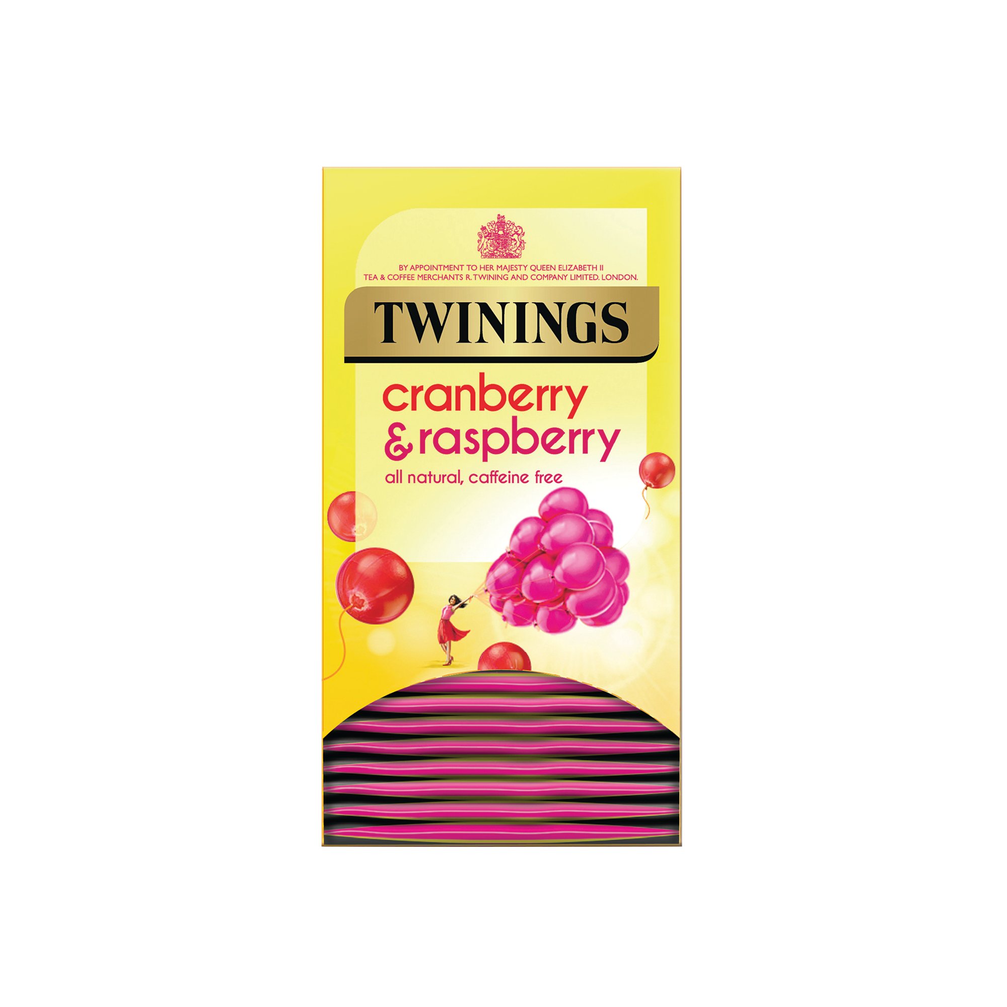 TWININGS CRAN/RASP TEA BAGS PK20