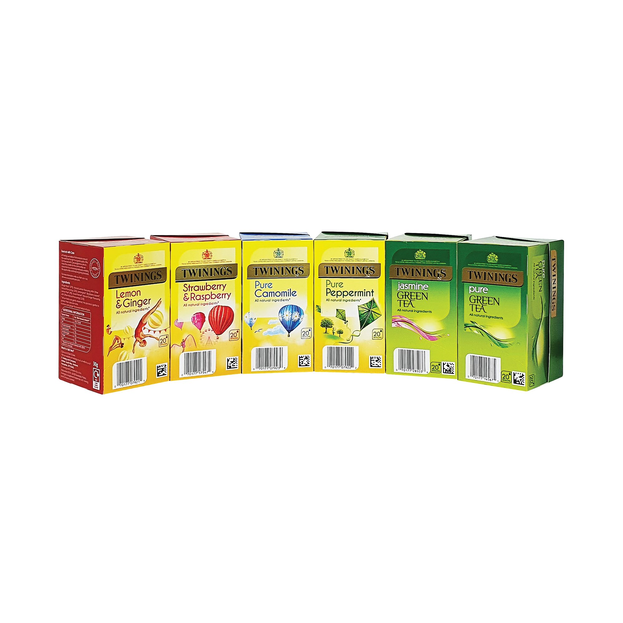 TWININGS TEA BAGS VARIETY PACK PK120