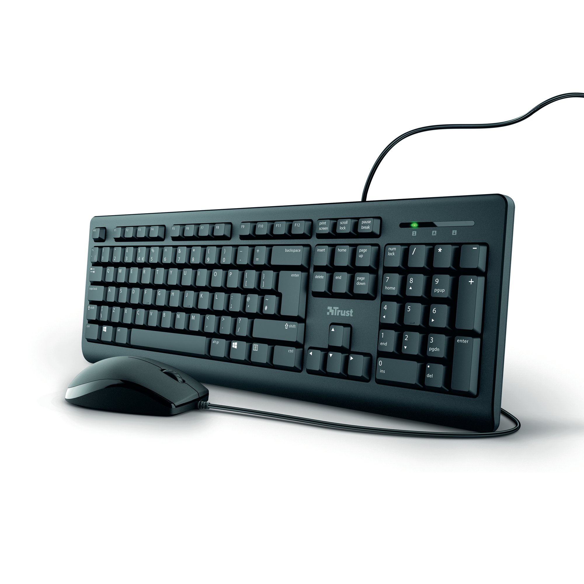 TRUST TKM-250 WIRED KBOARD/MOUSE SET