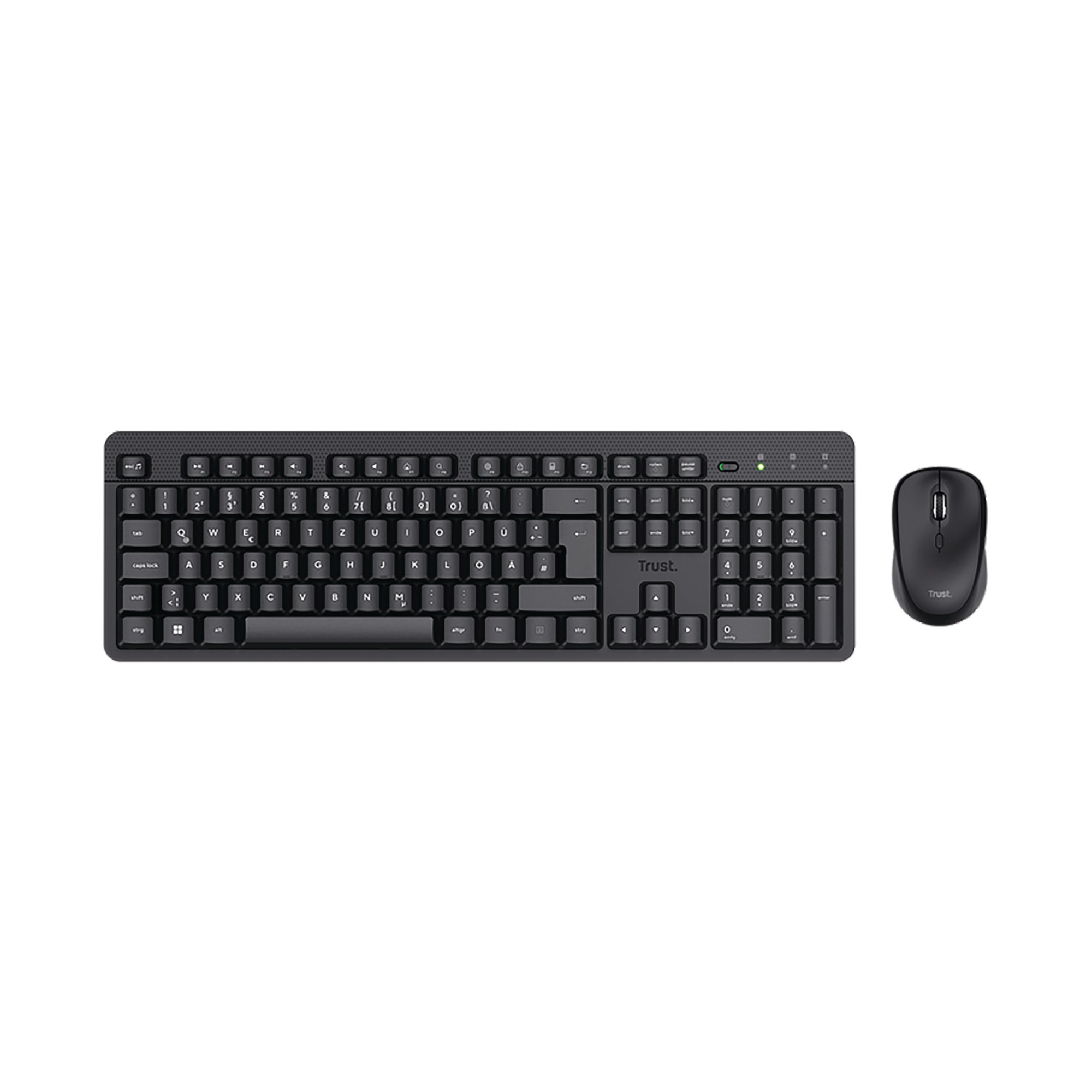 TRUST TKM-360 WIRELESS KEYBOARD BLK