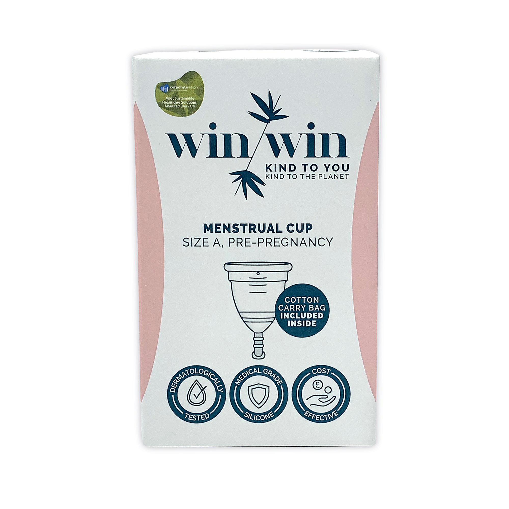 WIN WIN MENSTRUAL CUP SIZE A PK3
