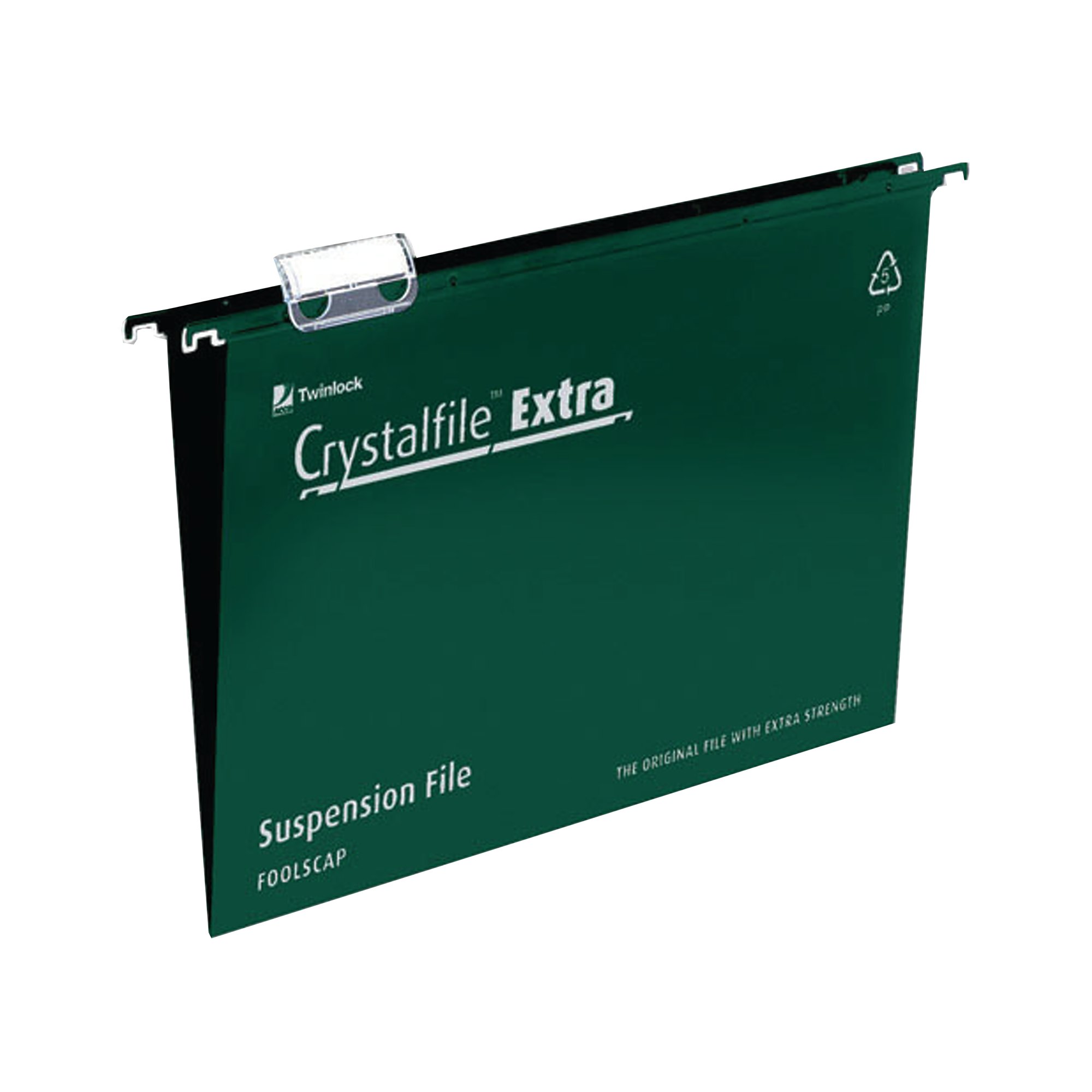 REXEL CRYSTALFILE SUSN FILE GRN PK25