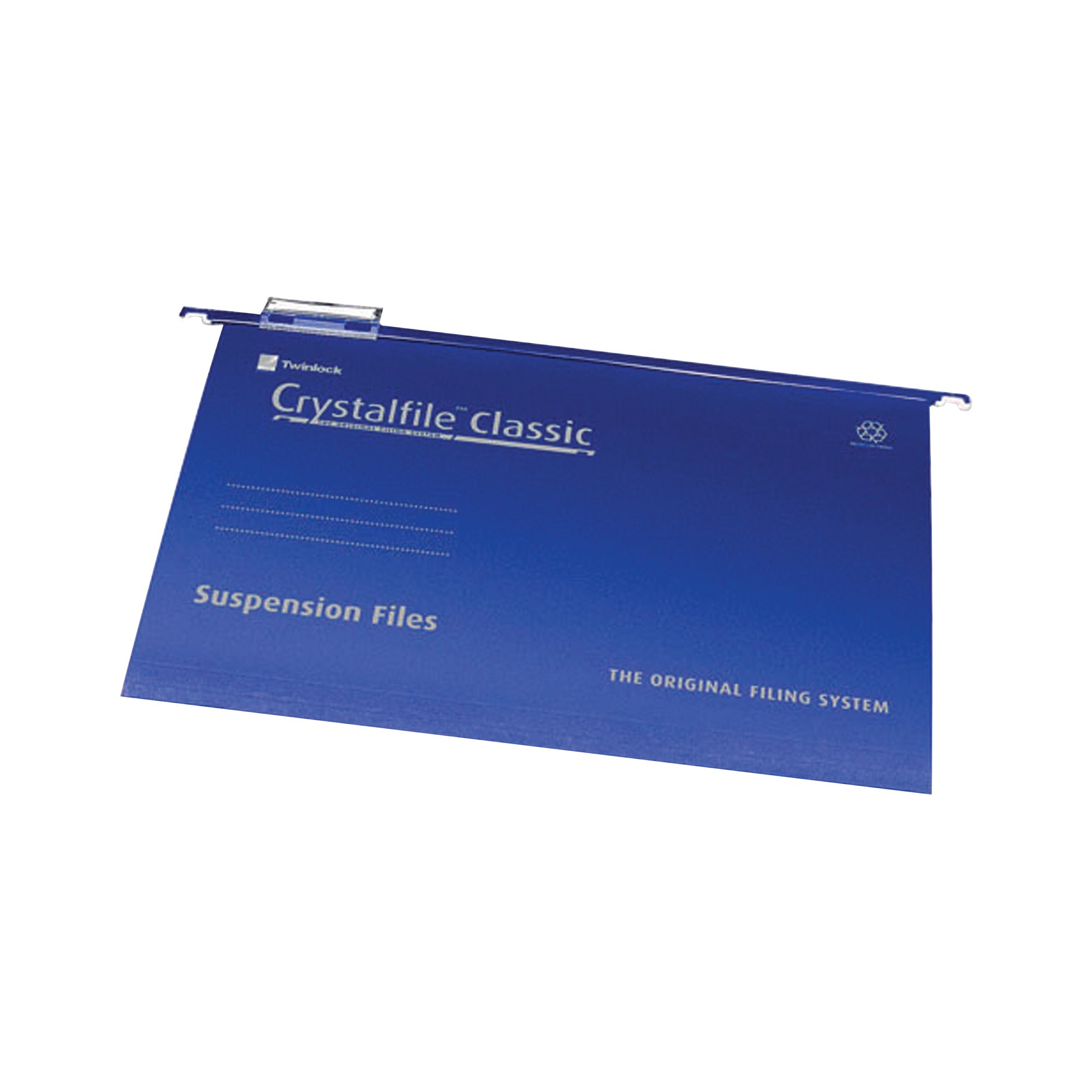 REXEL CRYSTALFILE SUSNFILE BLUE PK50