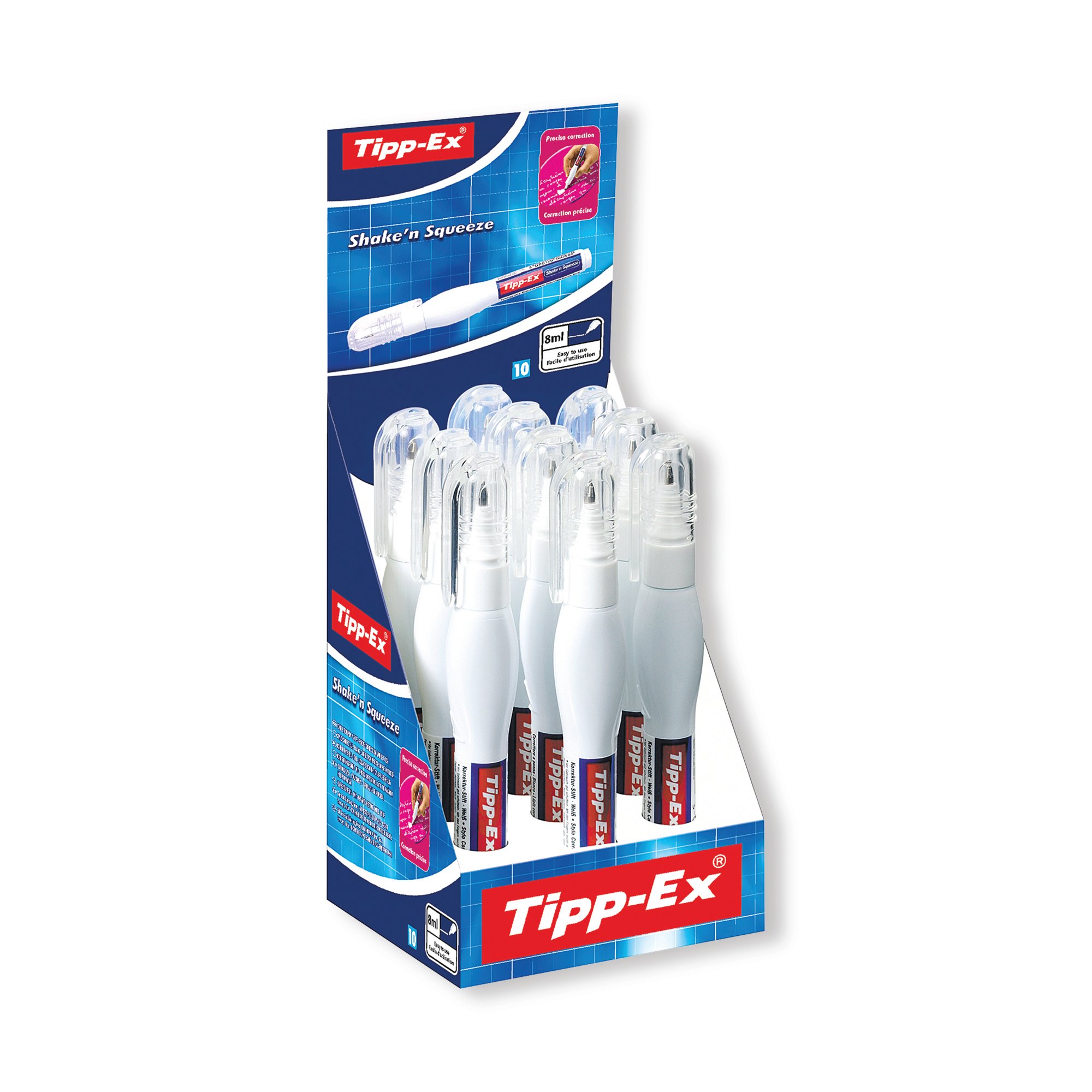 TIPP-EX SHAKE N SQUEEZE PEN PK10