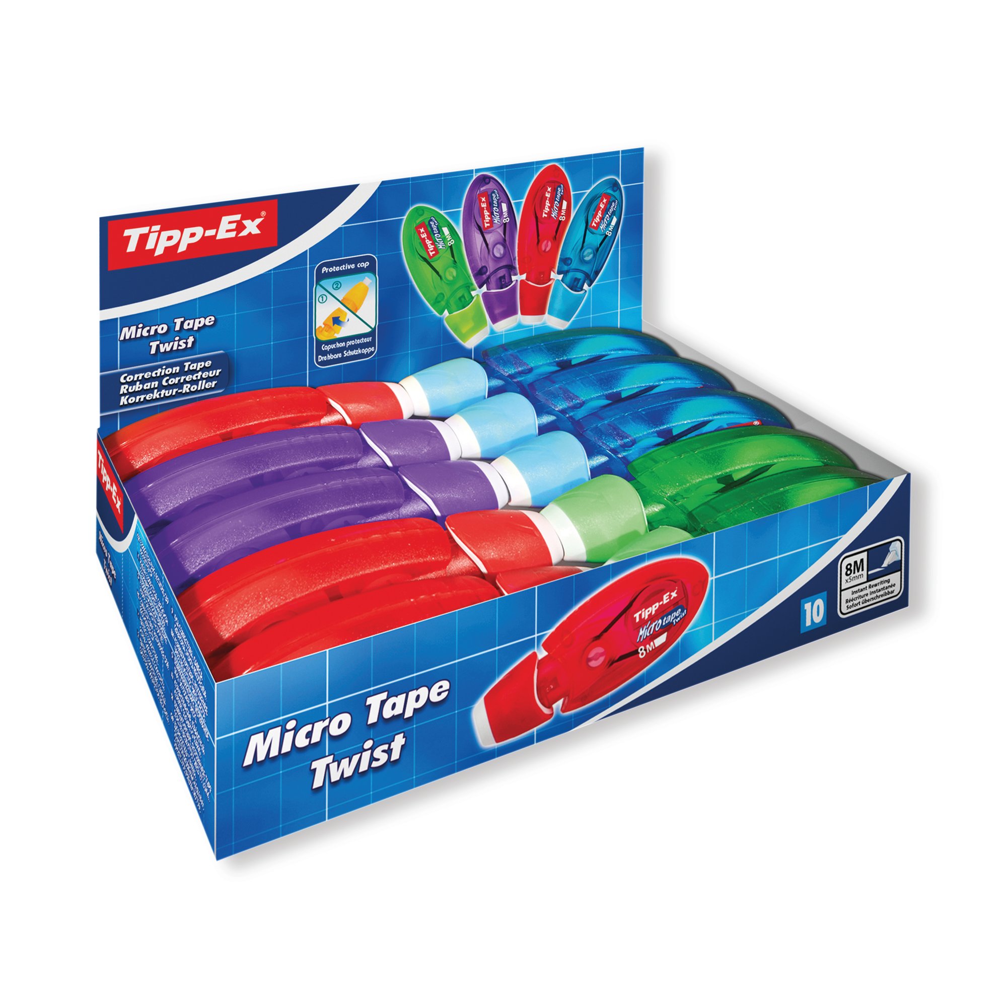 TIPPEX MICRO TWIST CORRECT TAPE P10