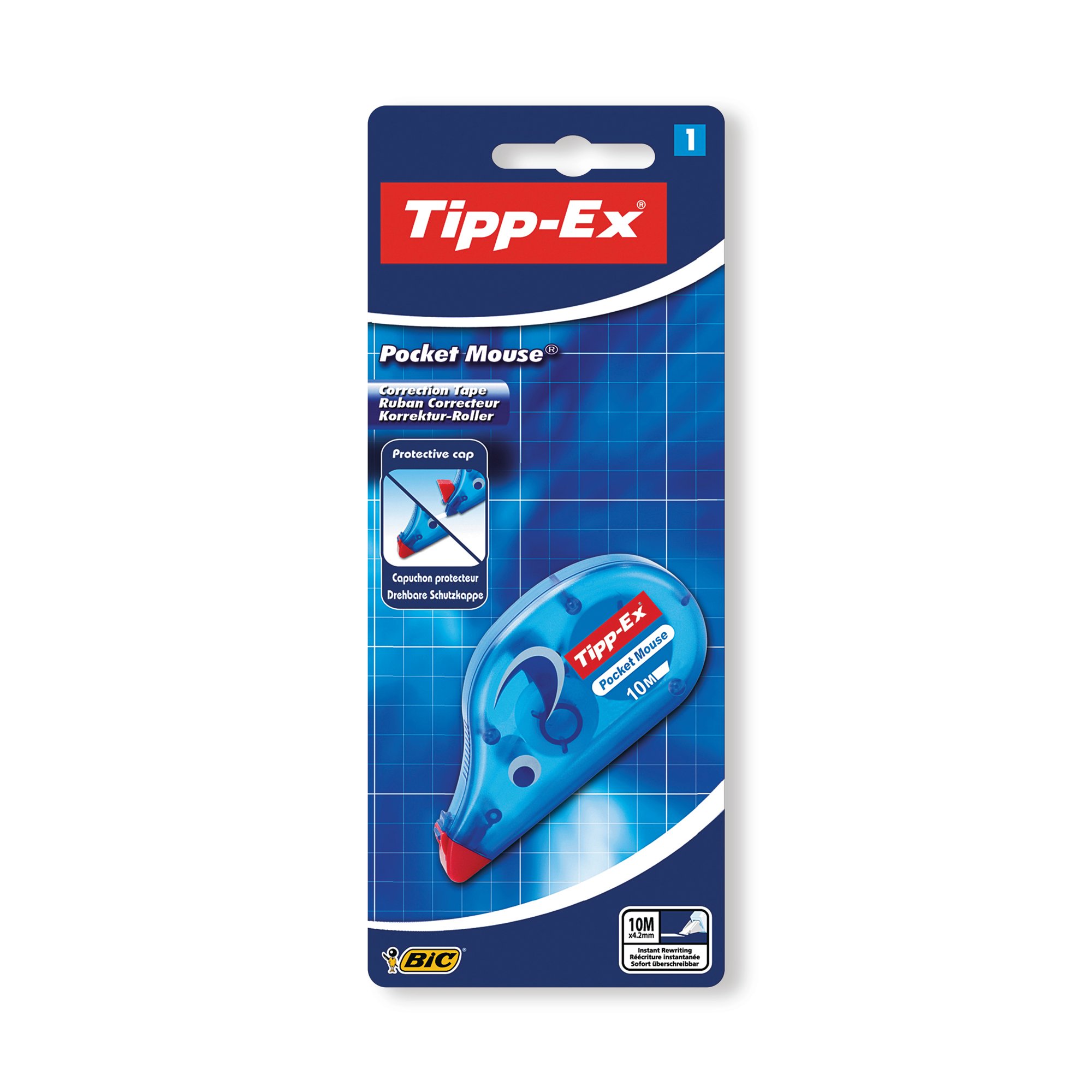 TIPP-EX PKT MOUSE CORRECT BLIST PK10