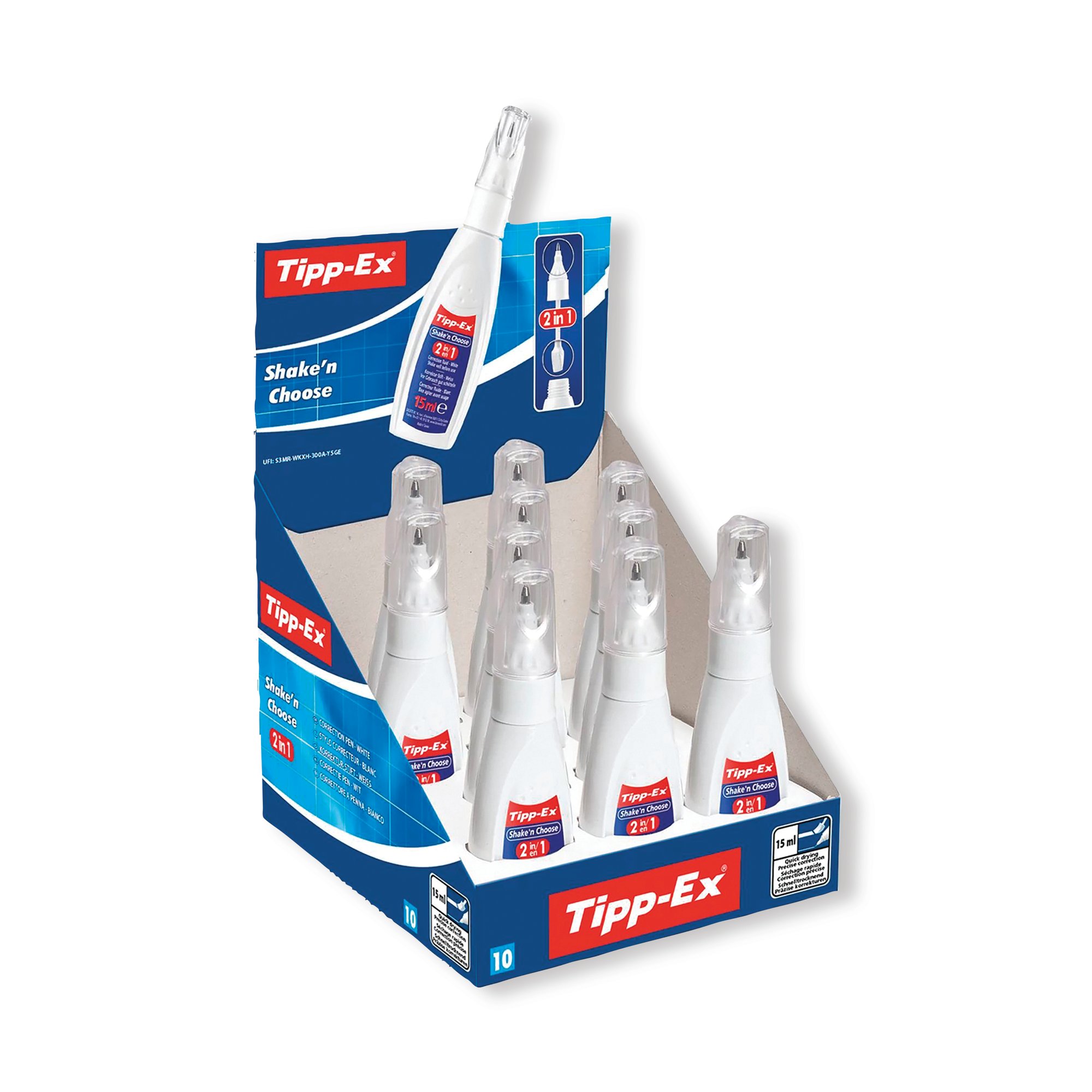 TIPPEX SHAK/CHOOSE CORRECTION FLUID