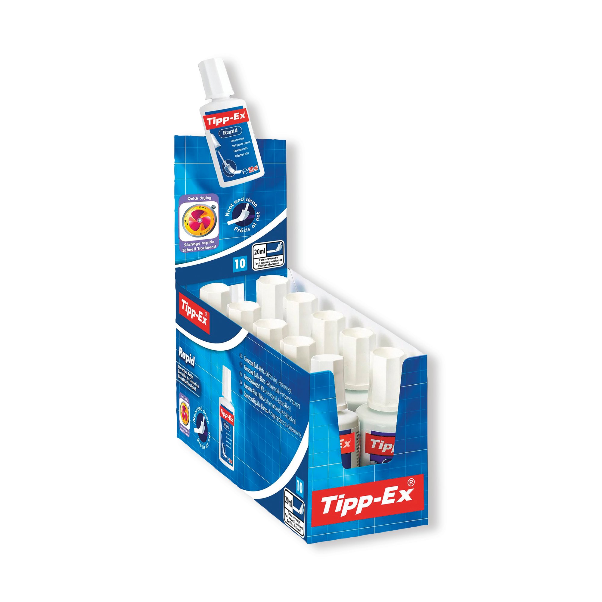 TIPP-EX WHT RAPID CORRECTION PK10