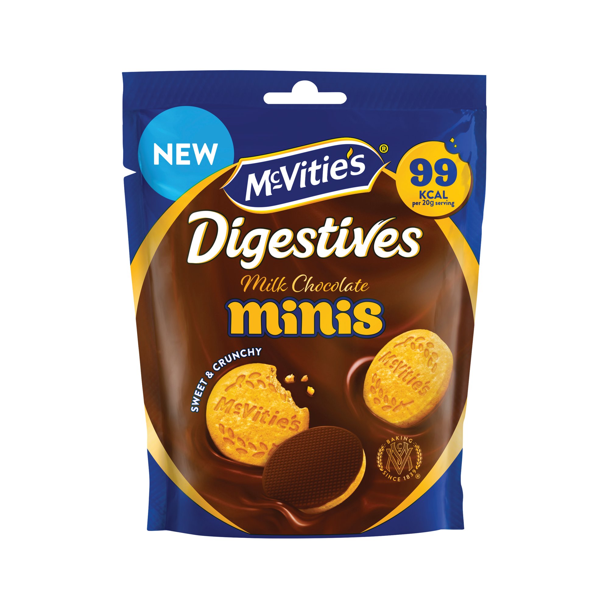 MCVITIES MINI CHOC DIGESTIVE PCH 80G
