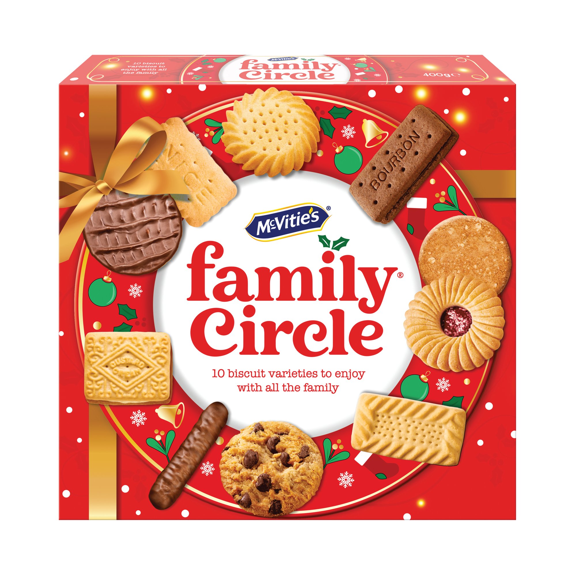 MCVITIES FAMILY CIRCLE BISCUITS 400G