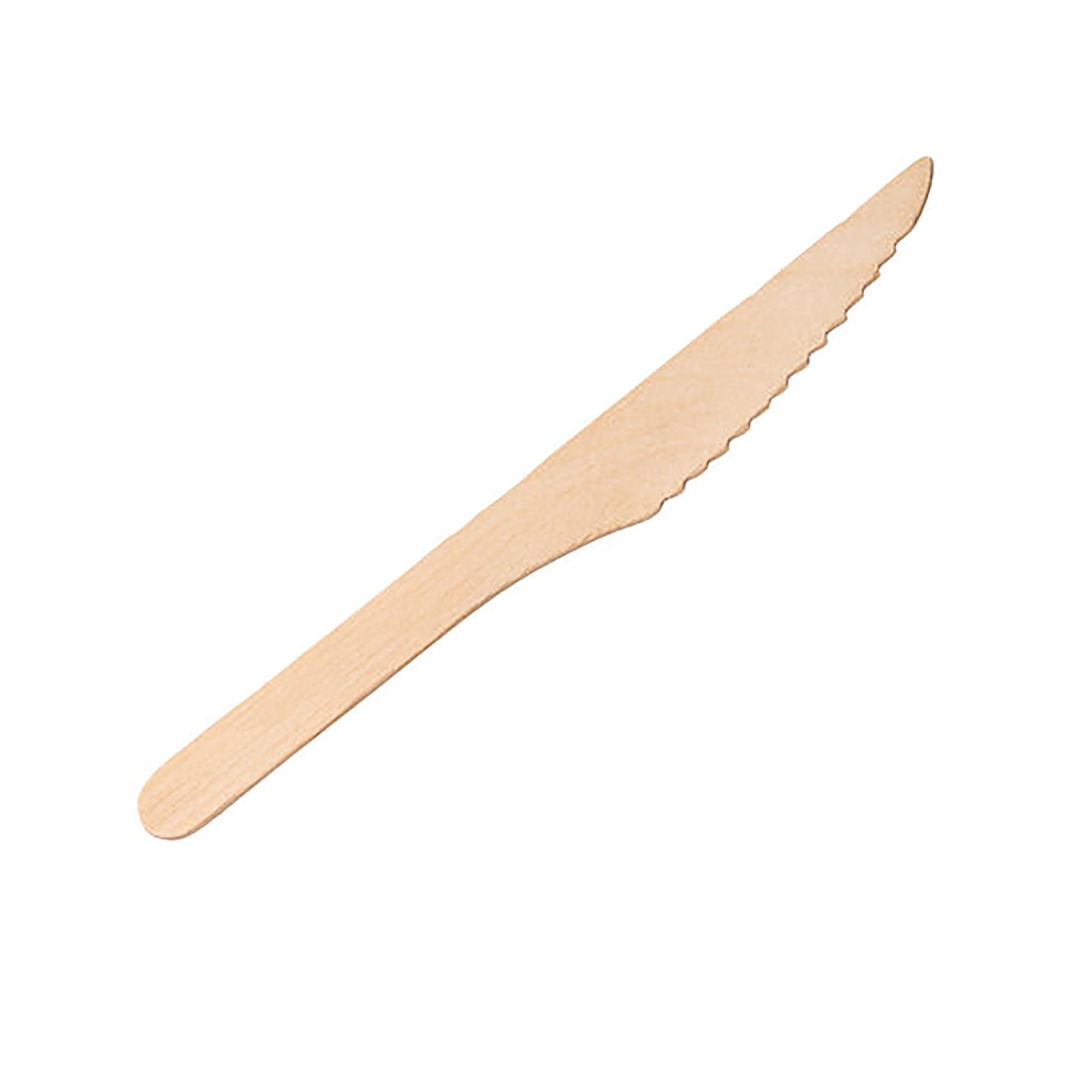 DISB BIRCH WOOD KNIFE 16CM PK100