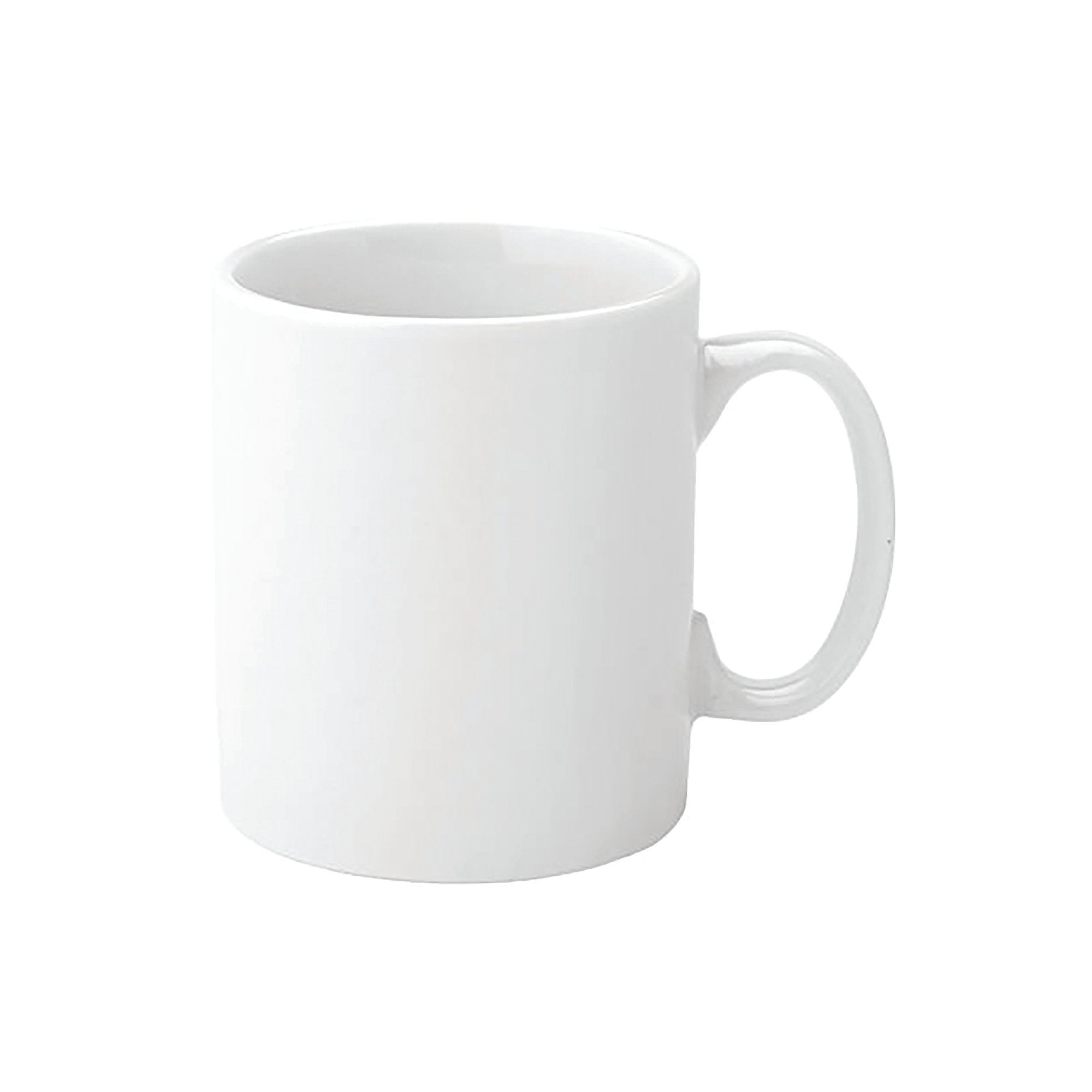 PURE WHITE ECONOMY MUG 12OZ PK12