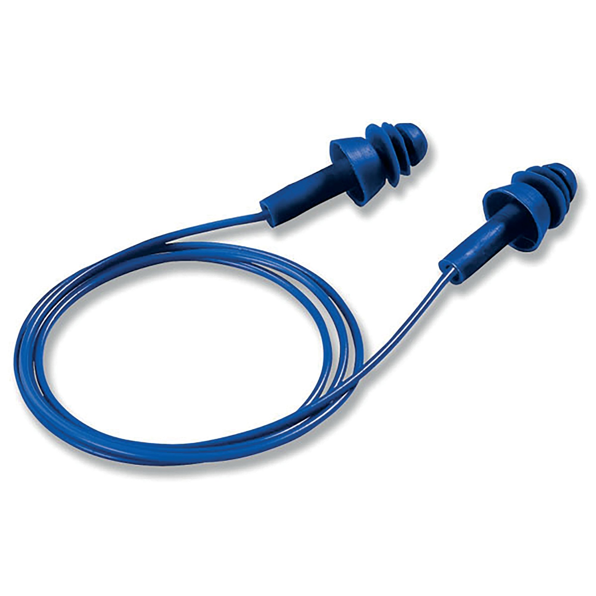 WHISPER+ DETECTABLE EARPLUG BLU PK50