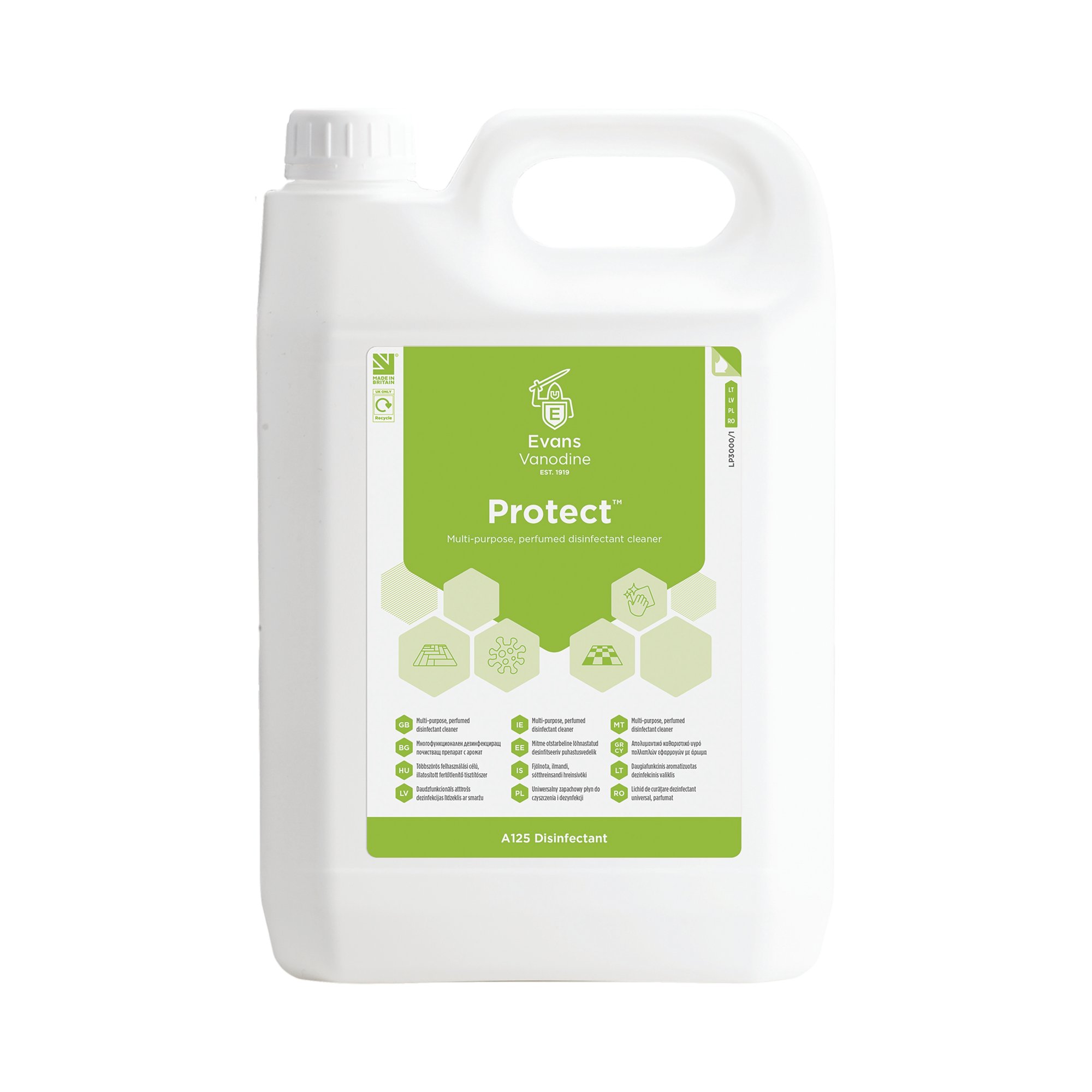 EVANS PROTECT DISINFECT CLNR 5L PK2