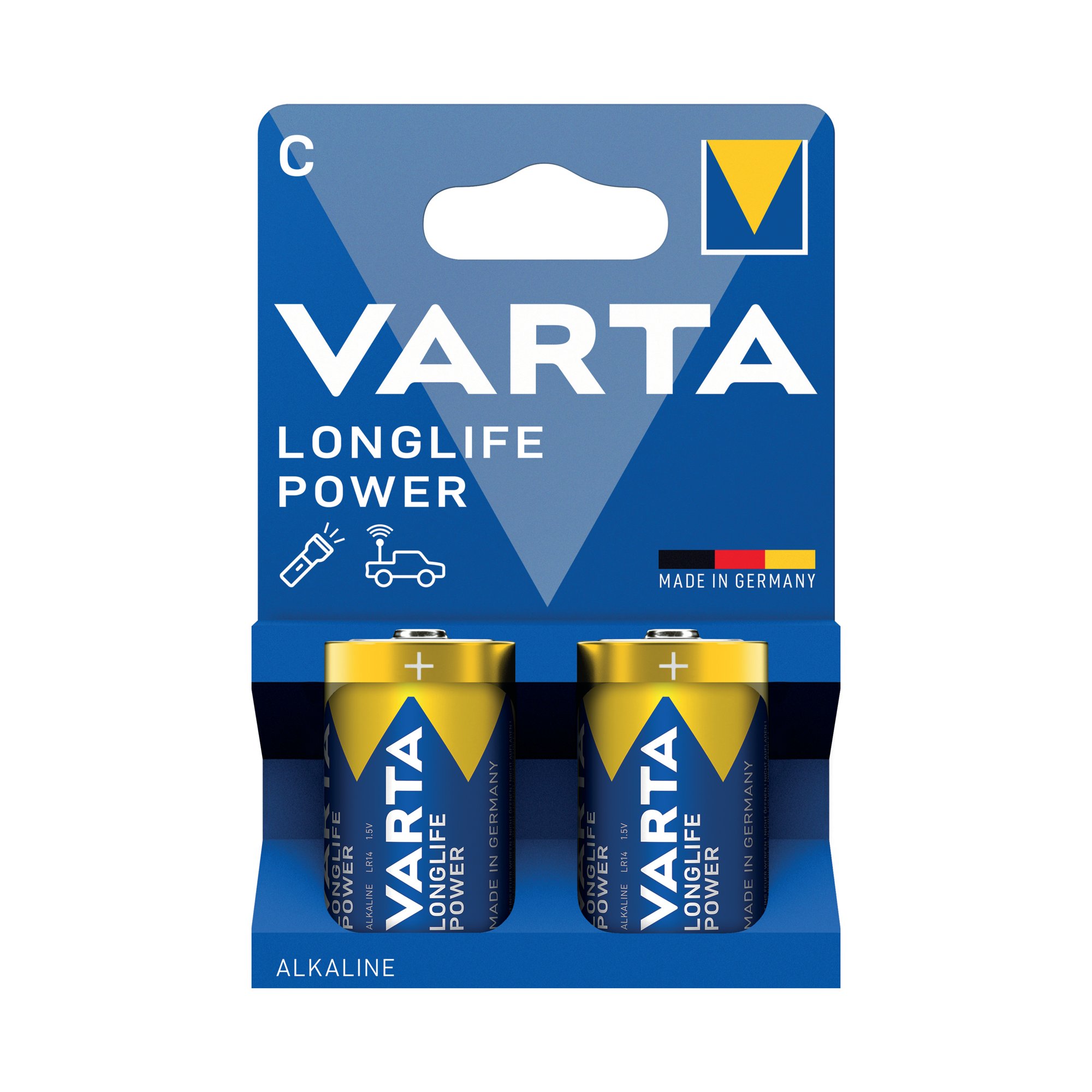 VARTA LONGLIFE POWER C BATTERY PK2