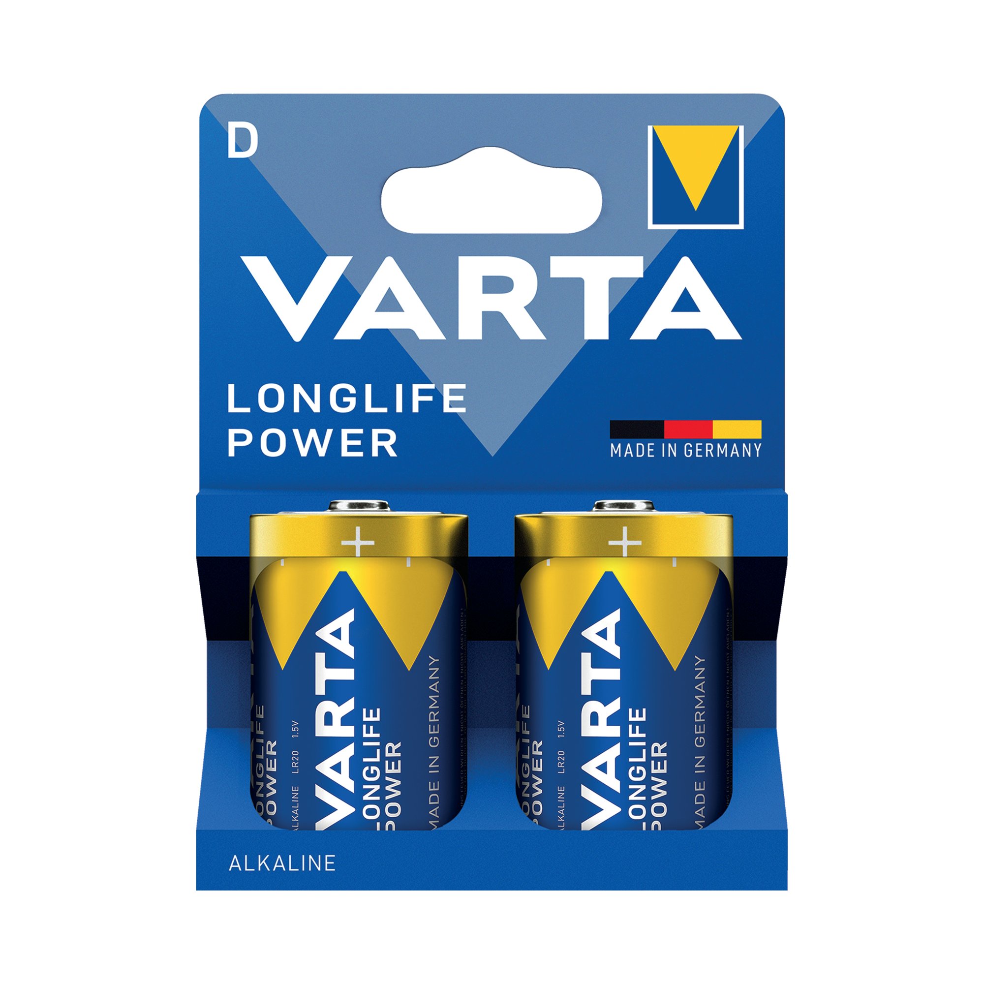 VARTA LONGLIFE POWER D BATTERY PK2