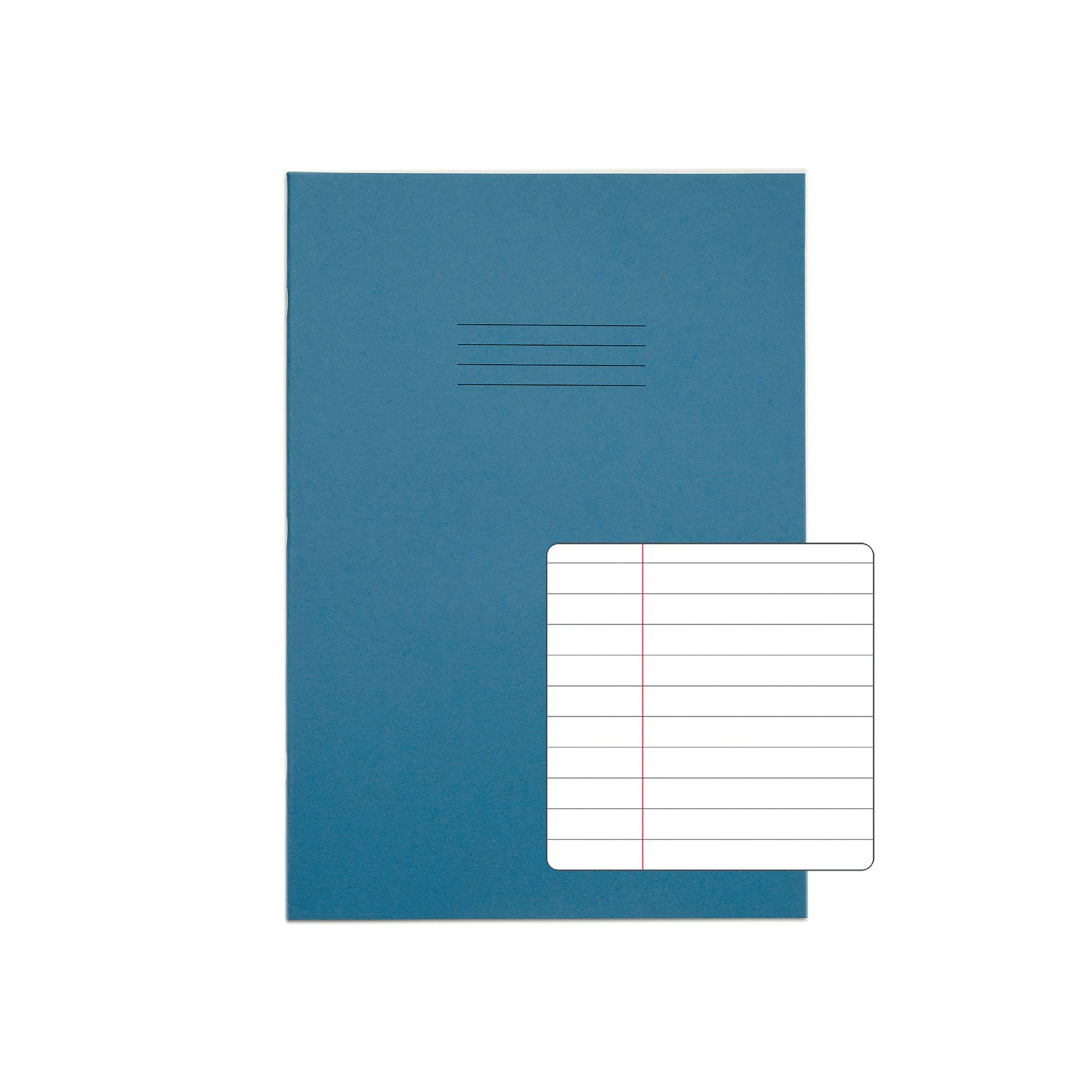 RHINO EXBOOK 80P F8M LTBLUE A4 PK50