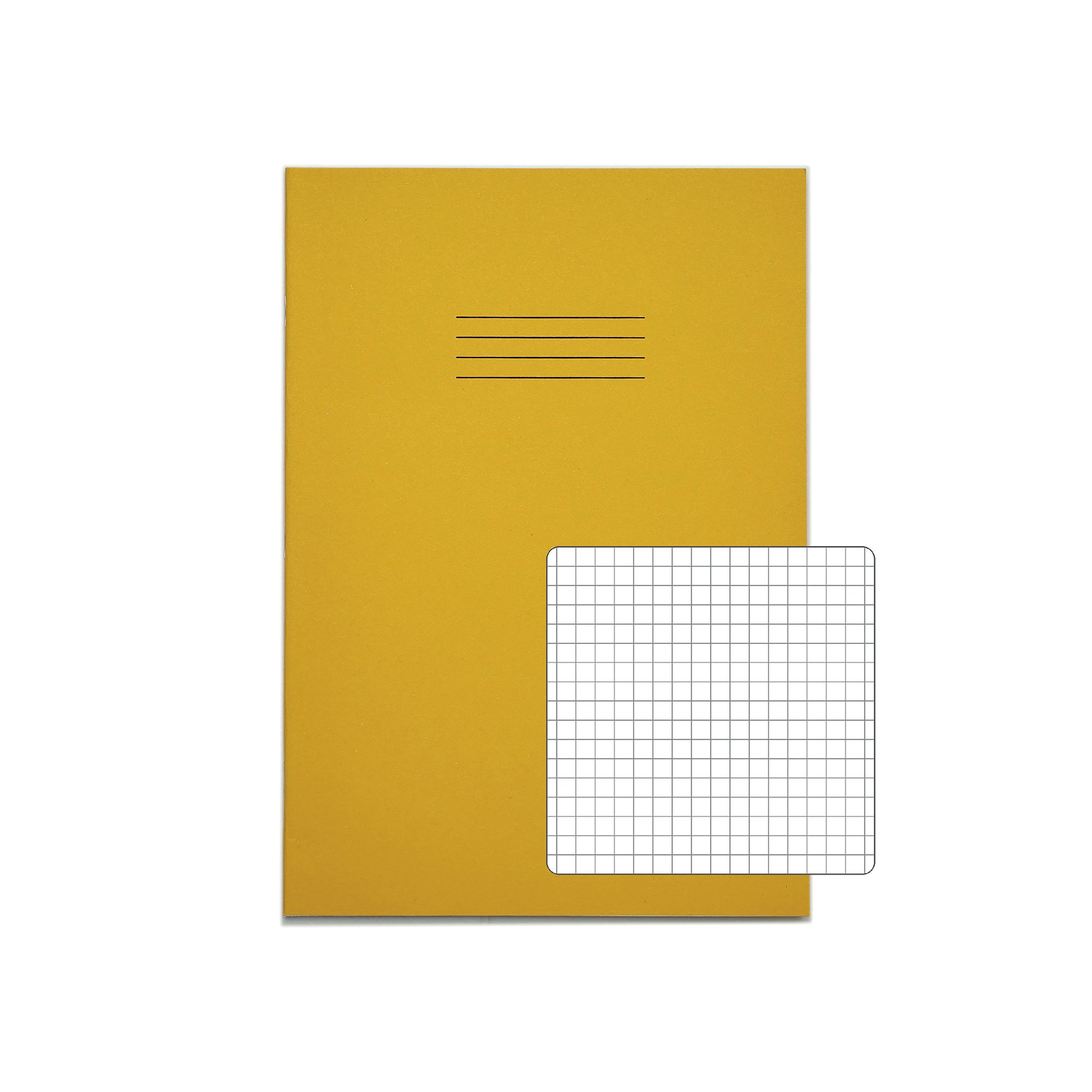 RHINO EXBOOK 80P S7 YELLOW A4 PK50