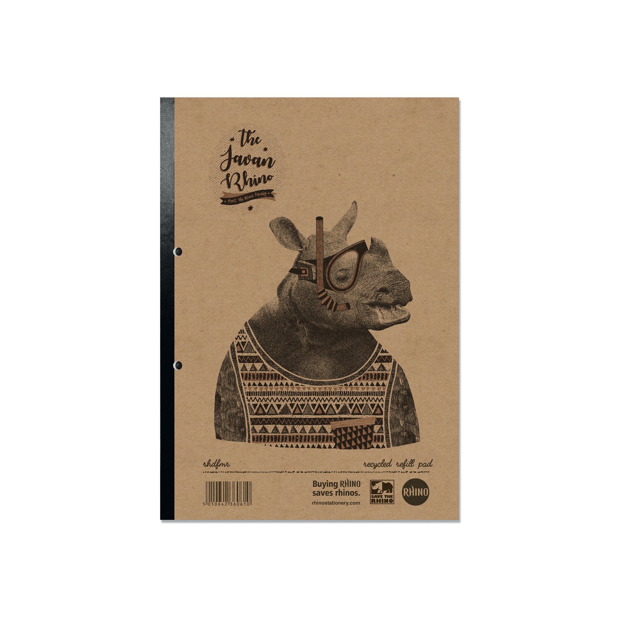 RHINO RECYCLE REFILL PAD 320P A4 PK3