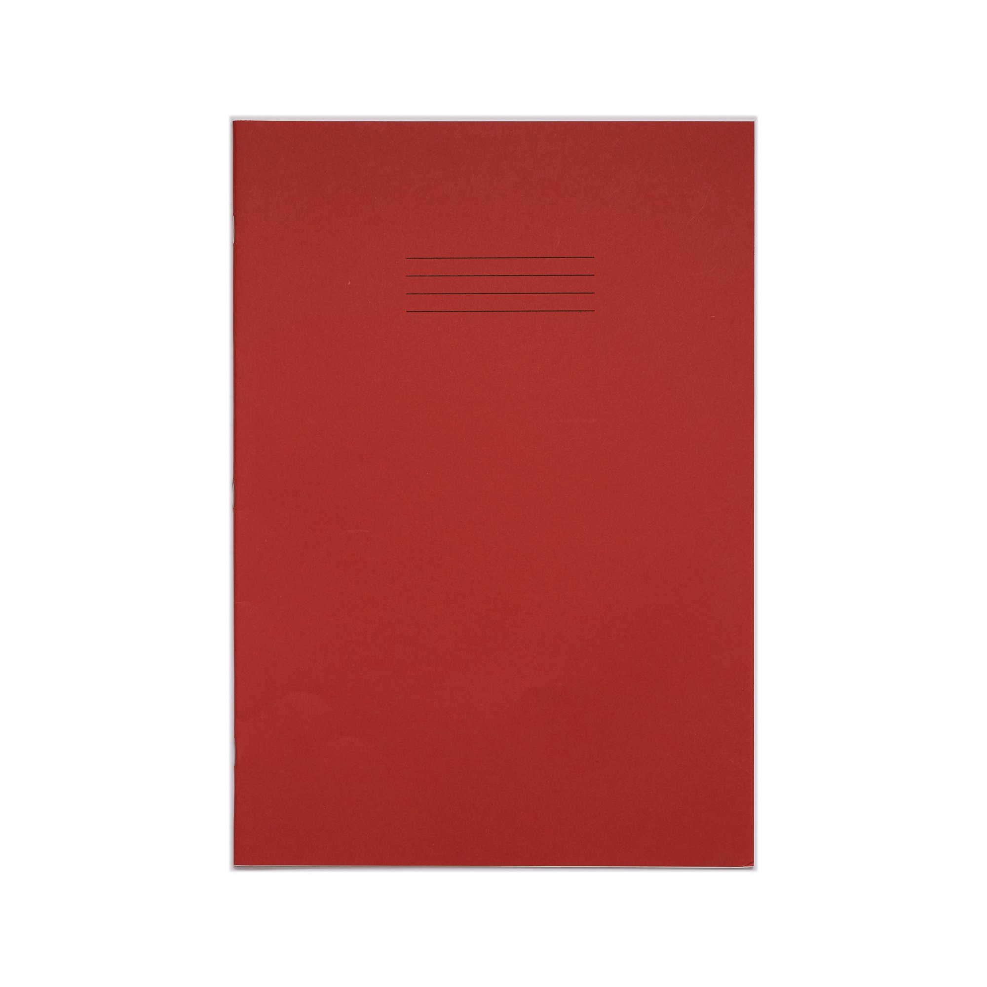 RHINO EXR BOOK PLAIN 48 A4+ RED PK50