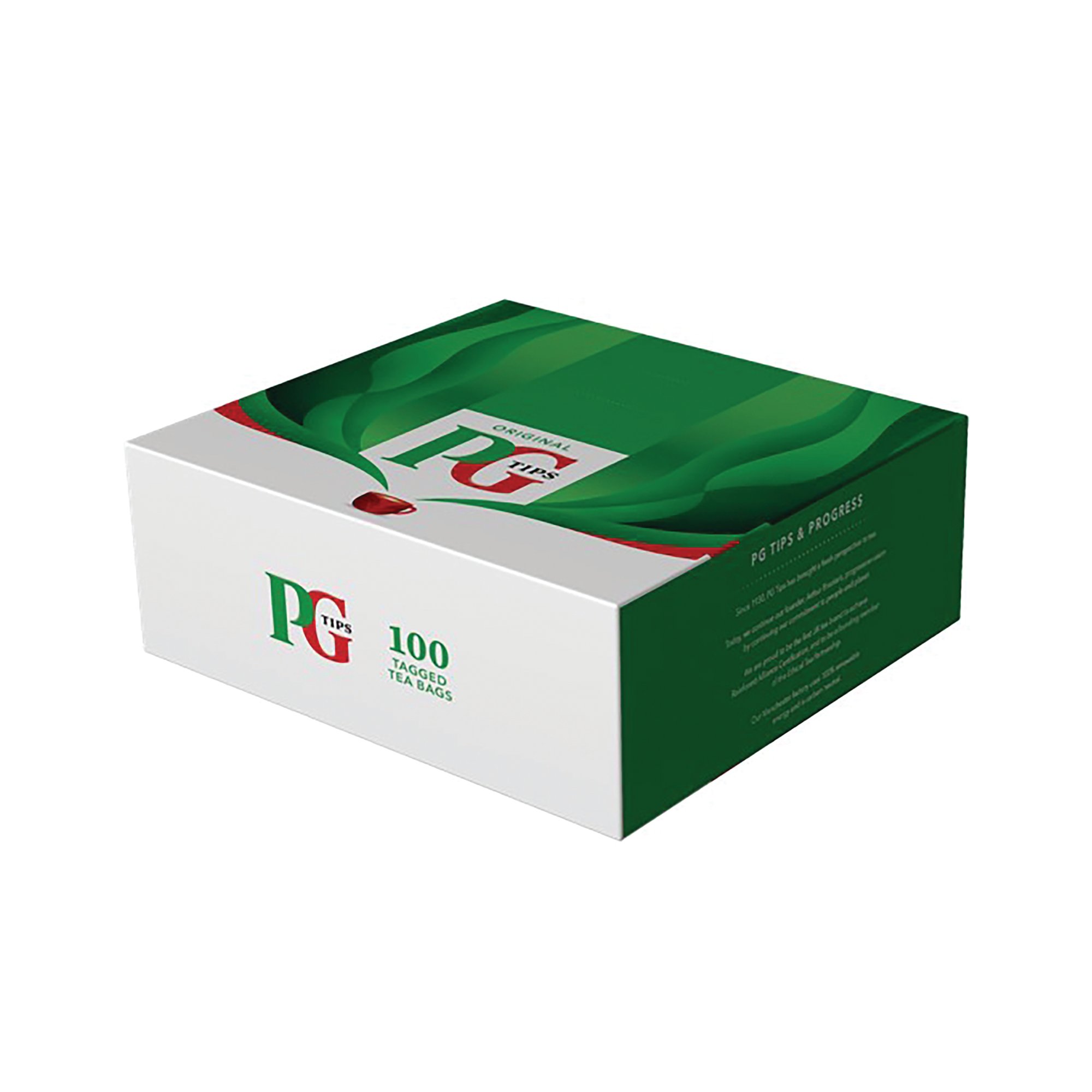 PG TIPS 1 CUP TAGGED TEA BAGS PK100