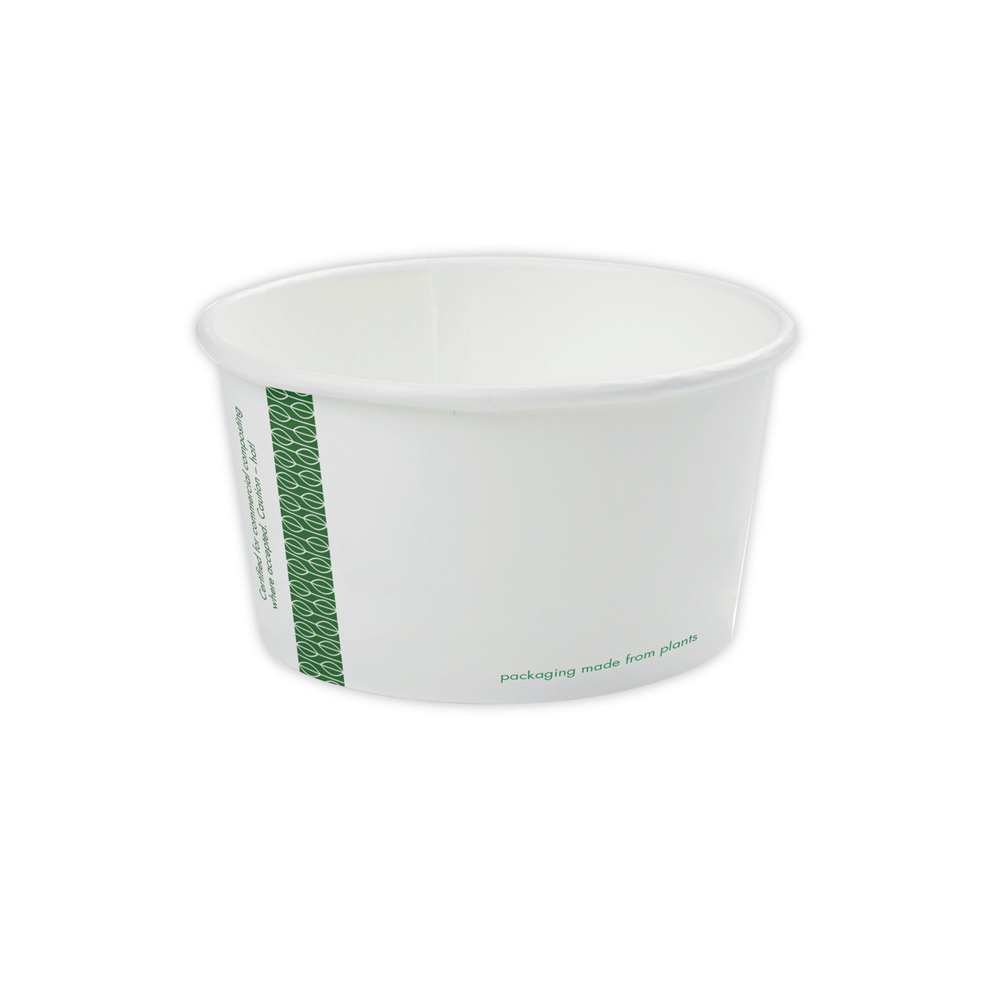 VEGWARE SOUP CONTAINR 12OZ WHT PK500