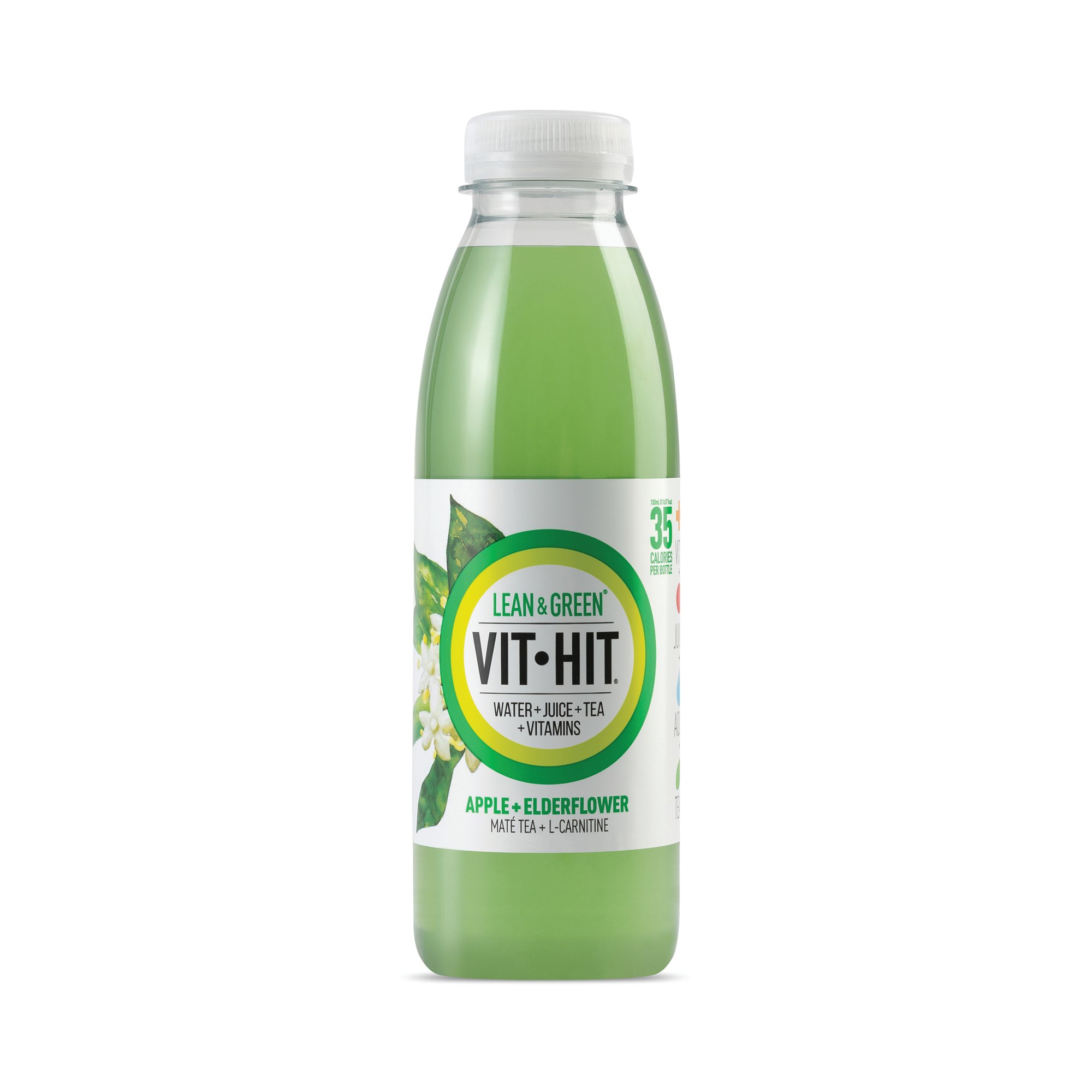 VIT-HIT LEAN/GRN APLELDFL 500ML PK12