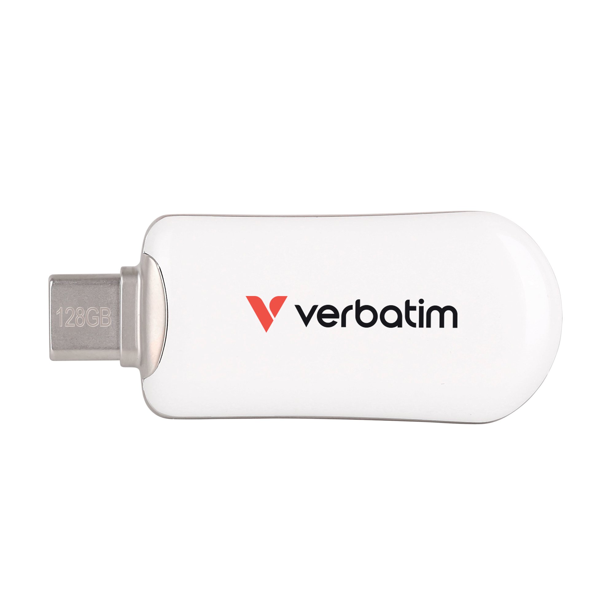 PLECTRA USB-C FLASH DRIVE WHT 128GB