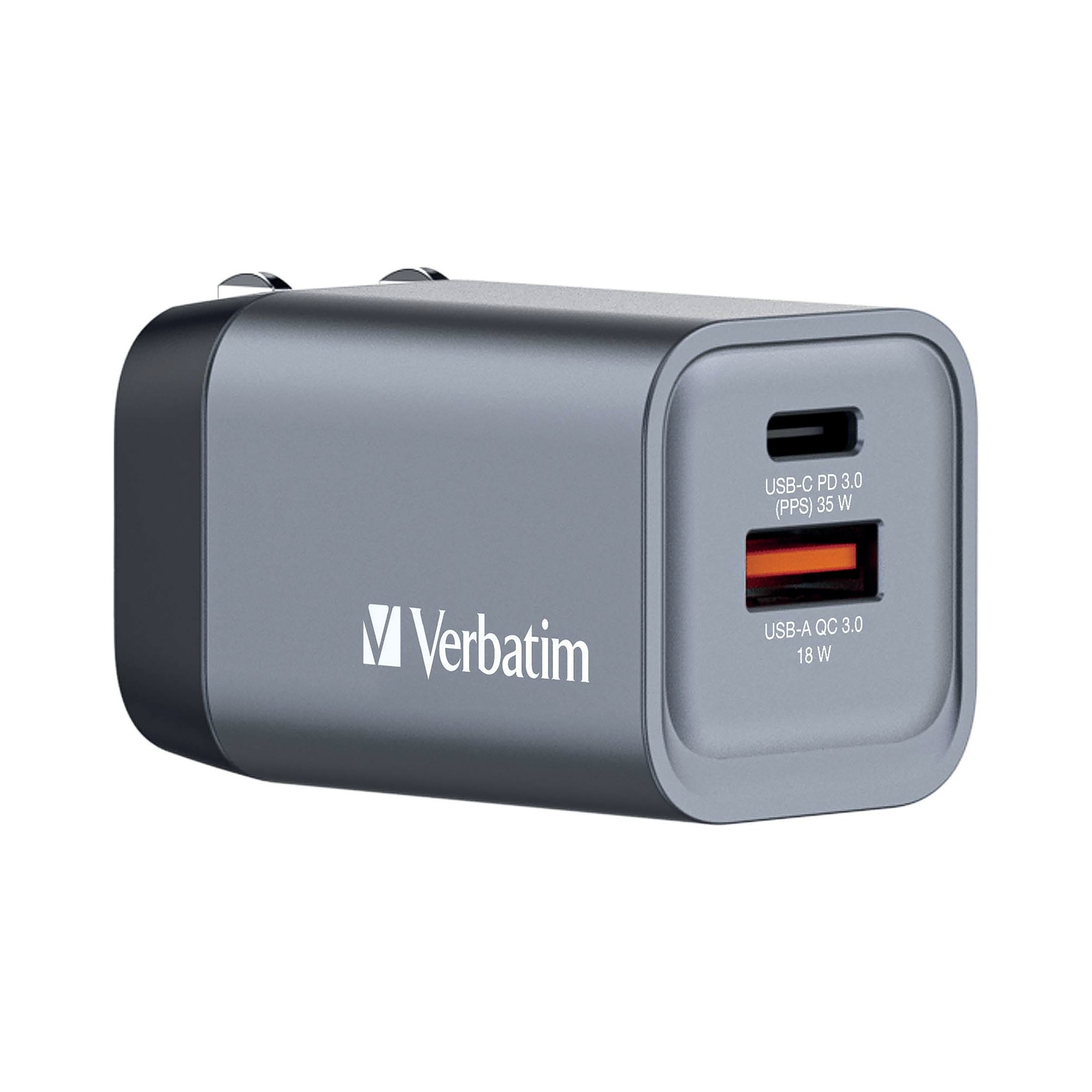 VERBATIM GAN 35W 2 PORT CHARGER