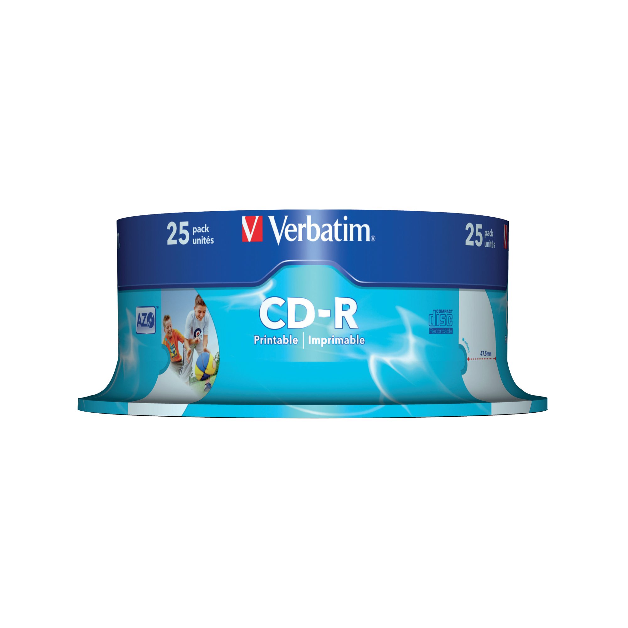 VERBATIM CD-R DATALIFE+ PK25