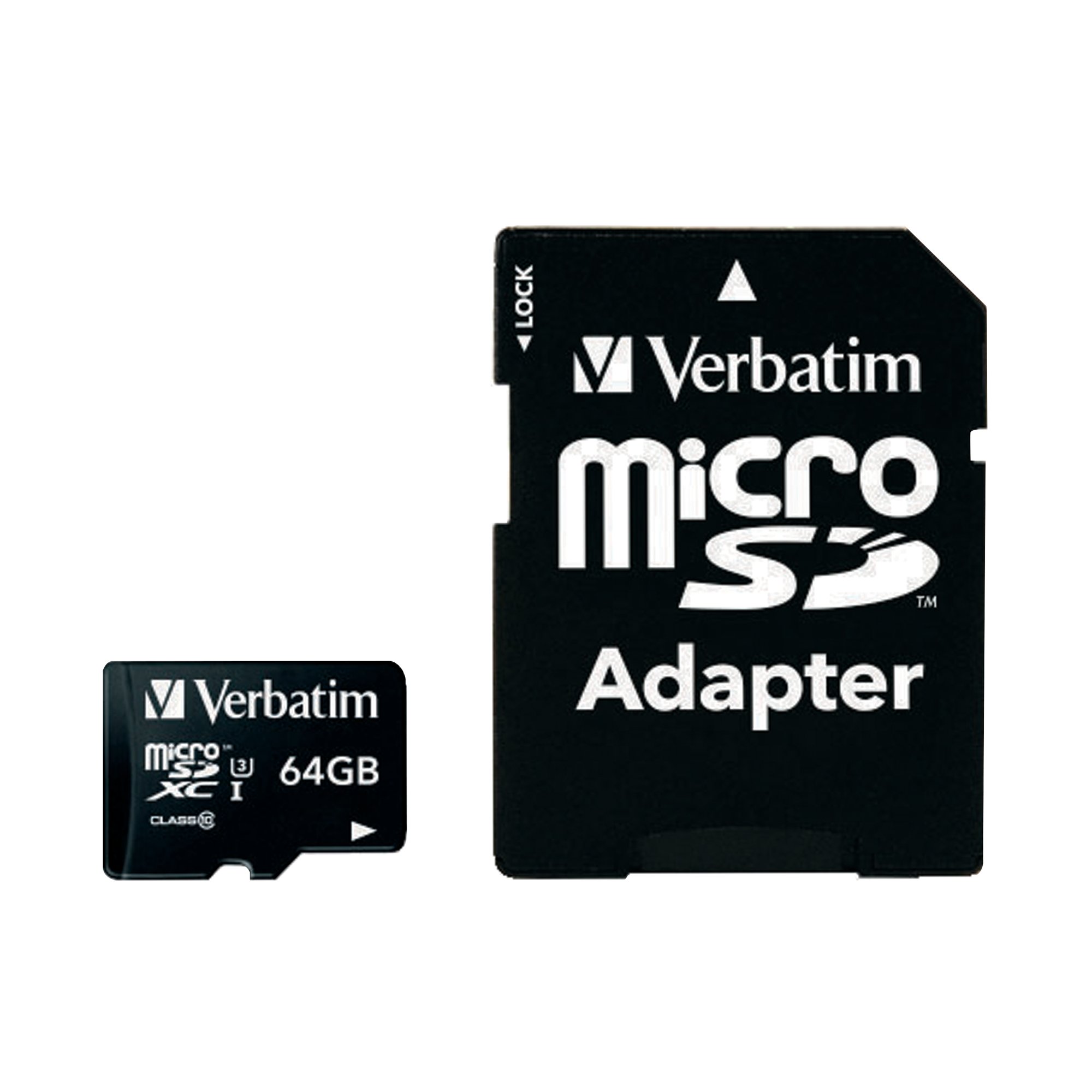 VERBATIM PRO MICROSDXC 64GB MEM CARD