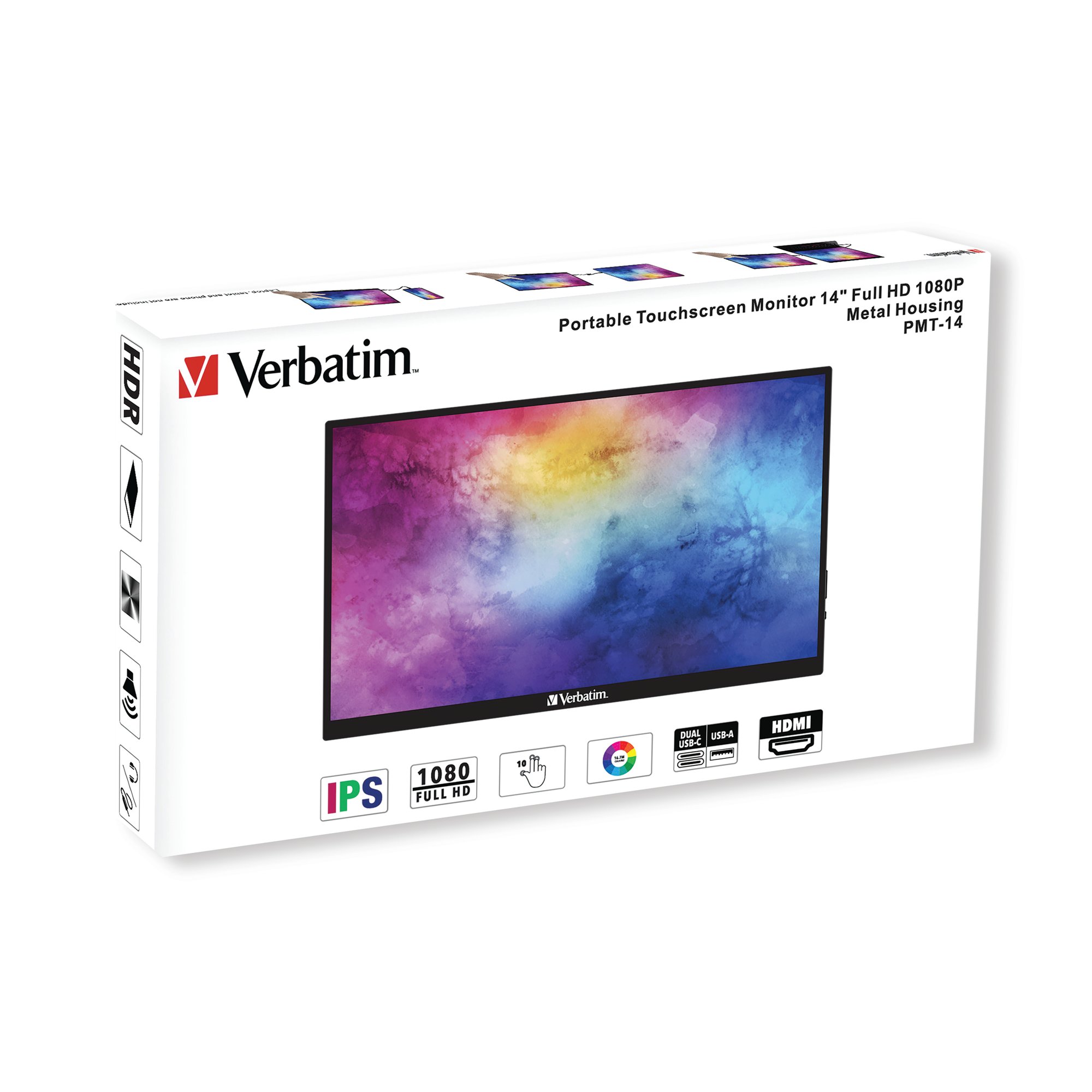VERBATIM PMT-14 PORT TS MONITOR 14IN