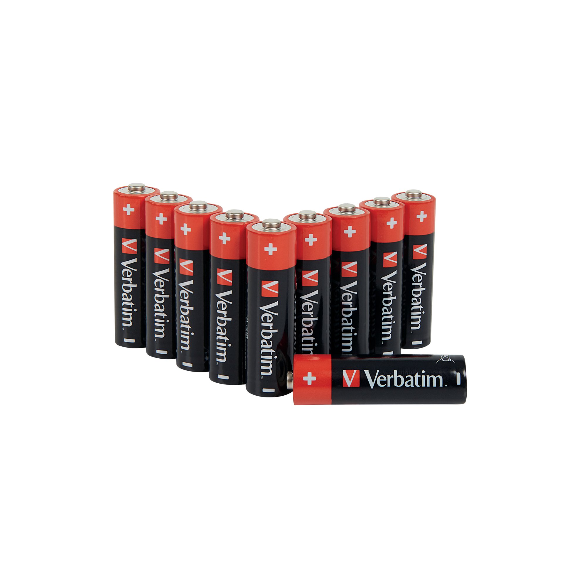 VERBATIM AA BATTERY ALKALINE PK10