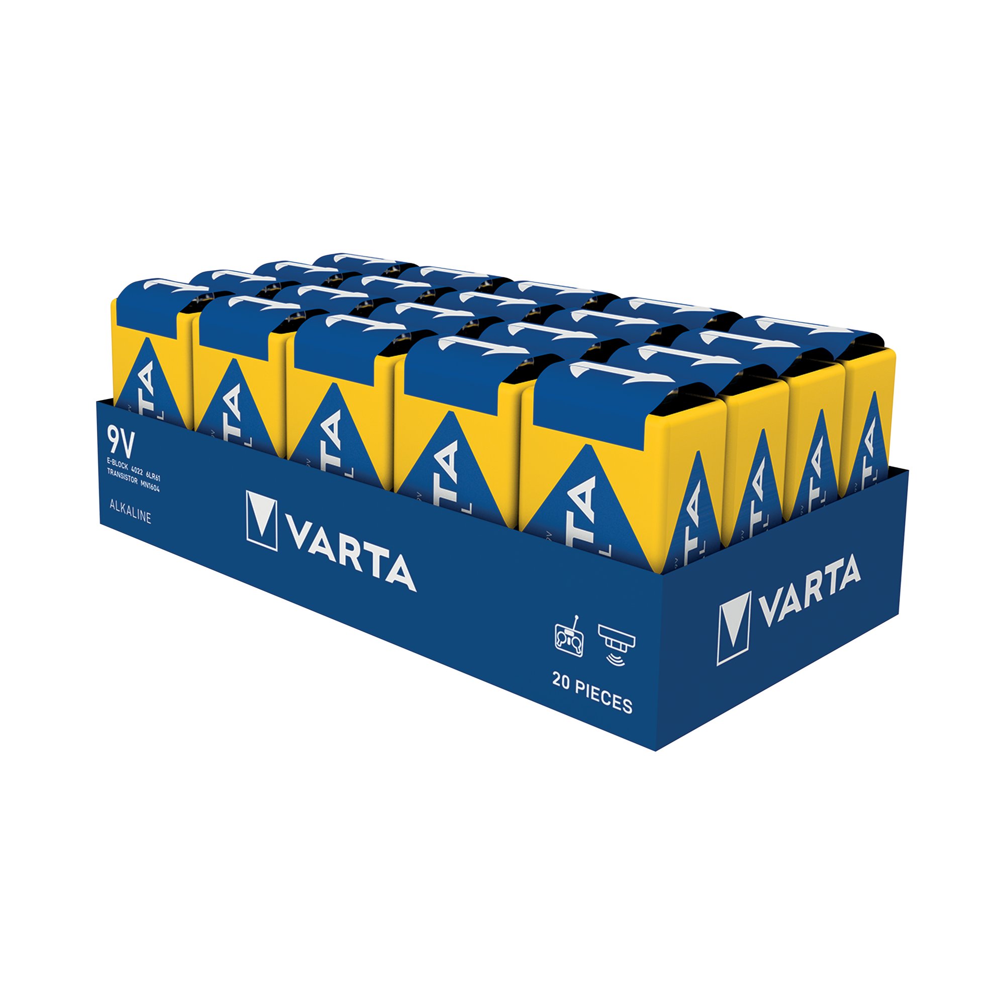 VARTA INDUSTRIAL PRO 9V PK20
