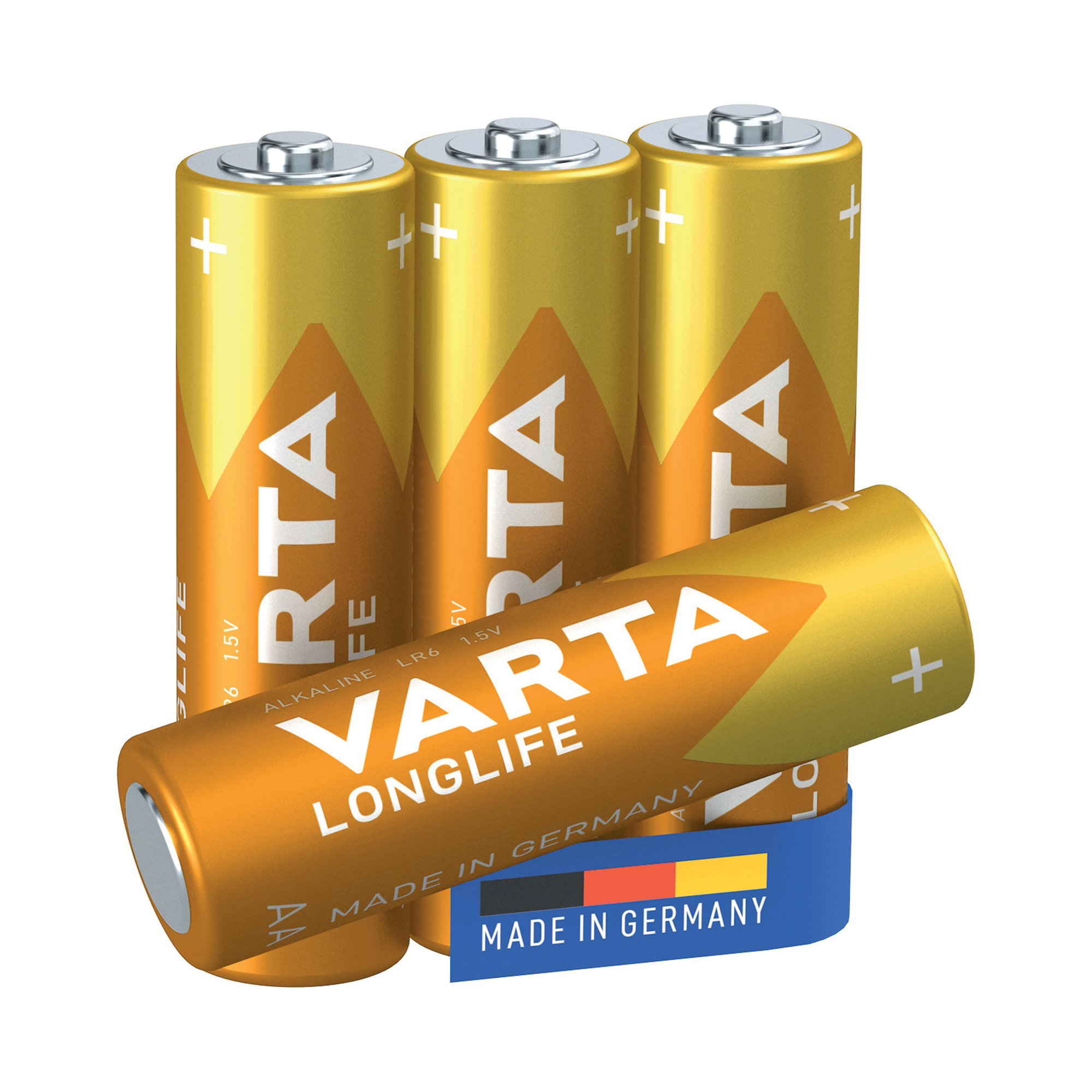 VARTA LONGLIFE AA BATTERY PK4