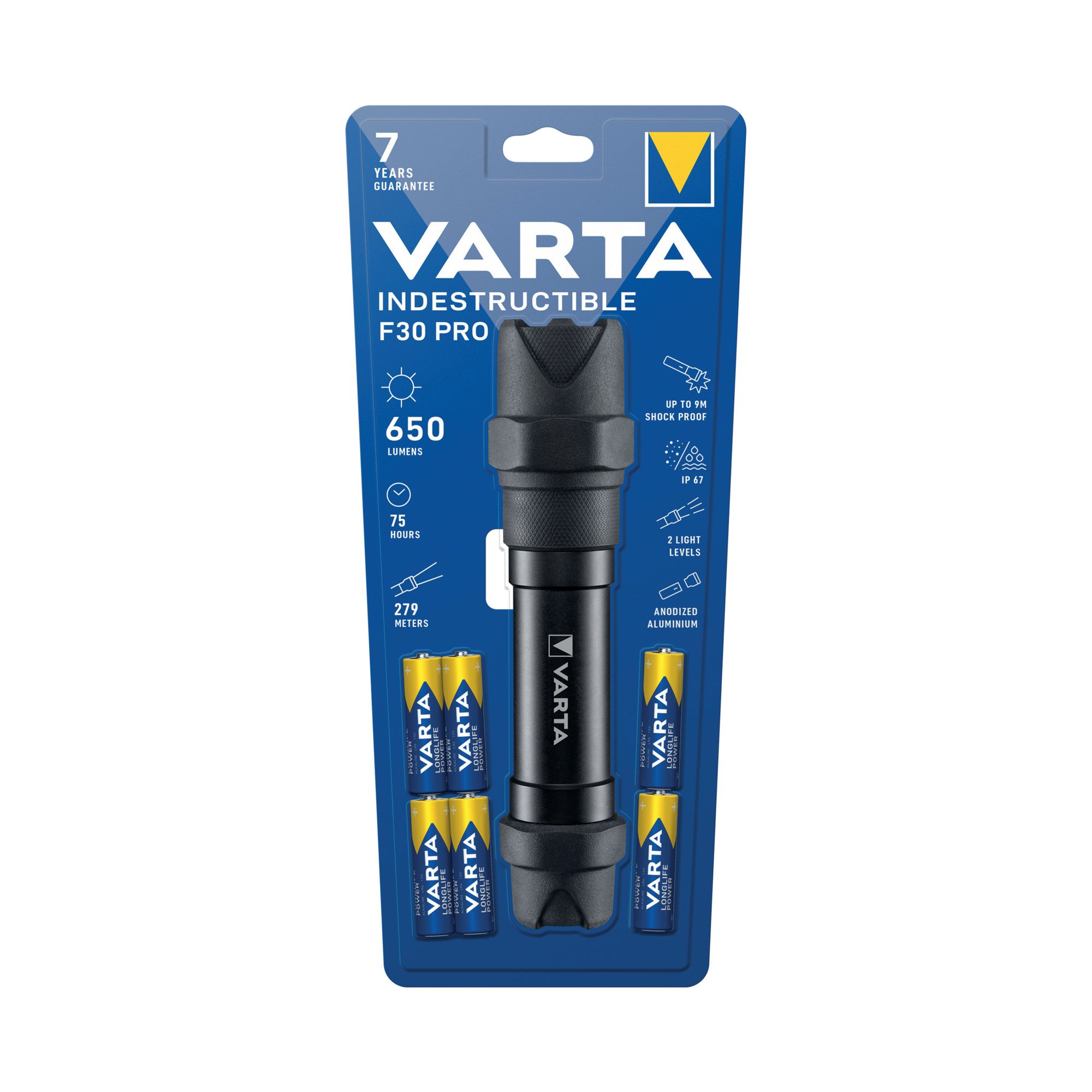 VARTA INDESTRUCTIBLE F30 TORCH