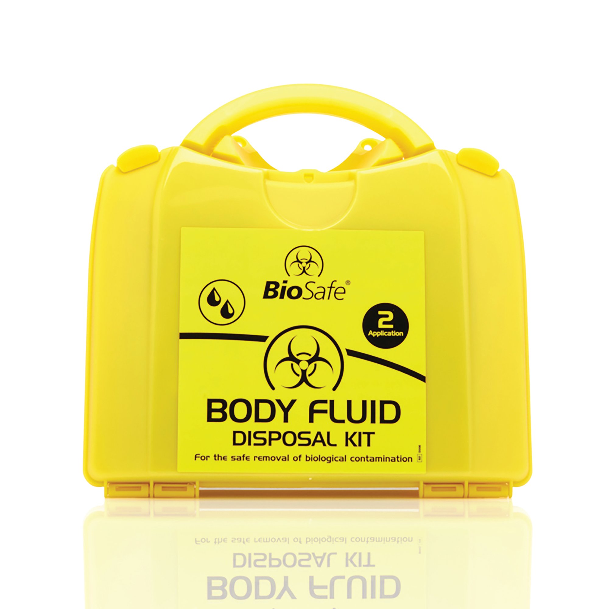 BIOSAFE BODY FLUID CLEAN-UP KIT YLW