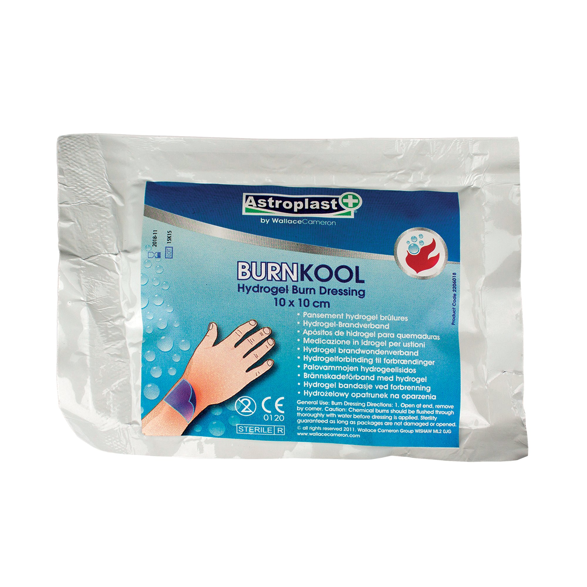 WALL CAM BURNS DRESSING 10X10 PK10