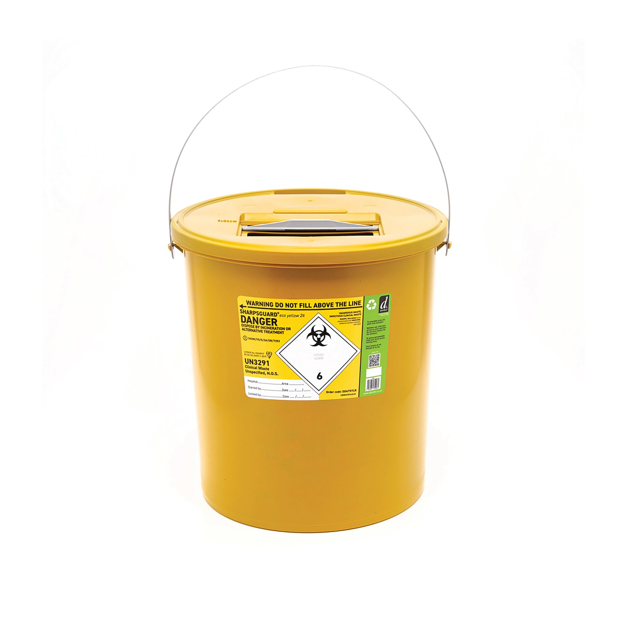 SHARPS DISPOSAL CONTAINER 24L