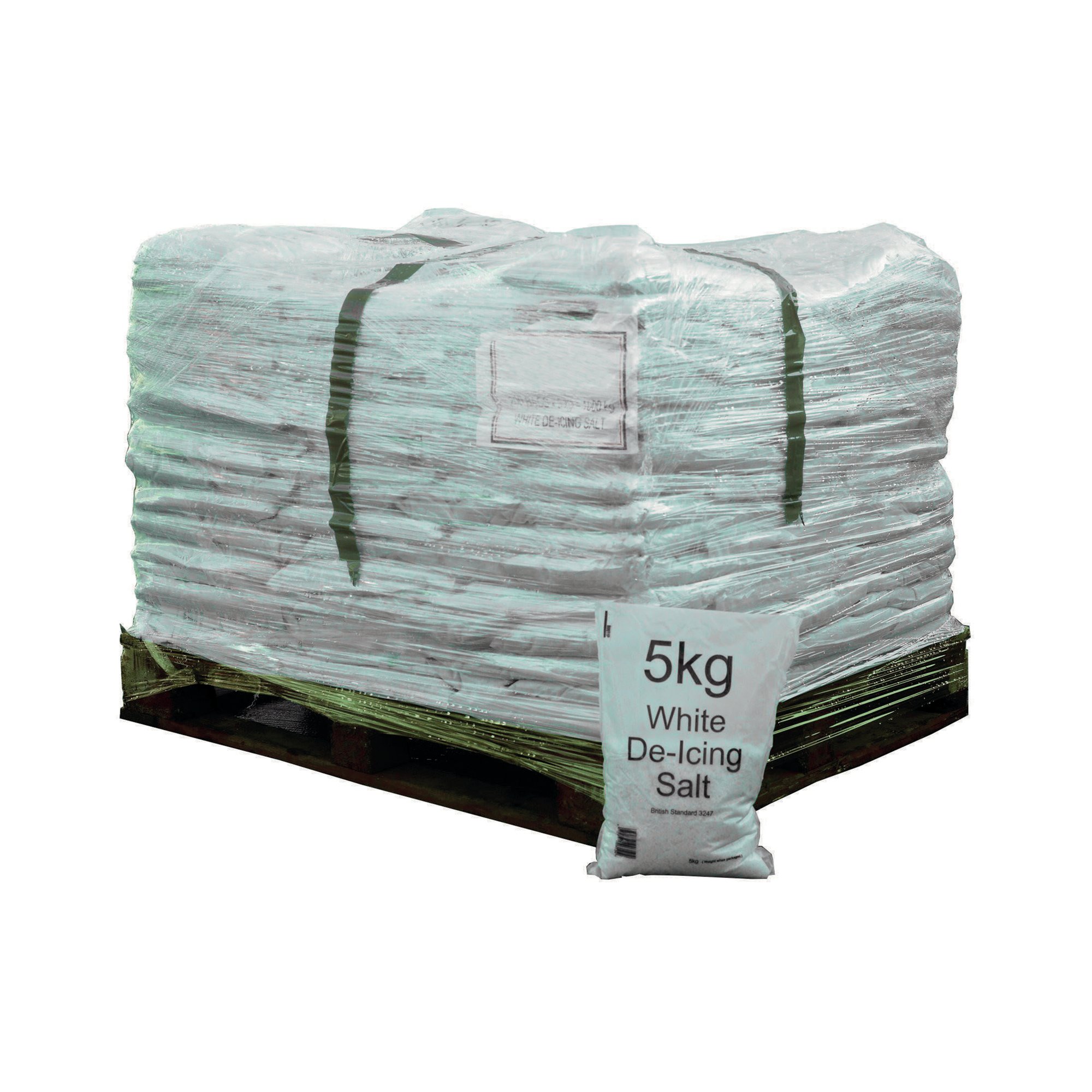 PALLET OF 200X5KG SALT BAGS 314263