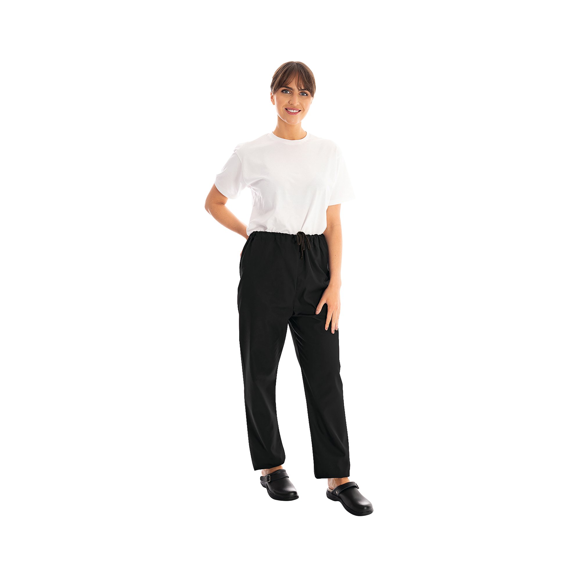 SMART SCRUB TROUSER BLACK S