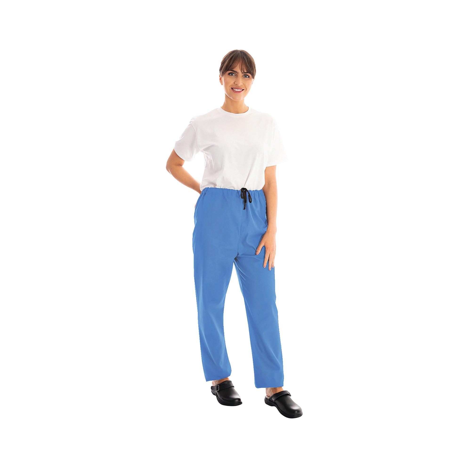 SMART SCRUB TROUSER HOSPITAL BLU XL