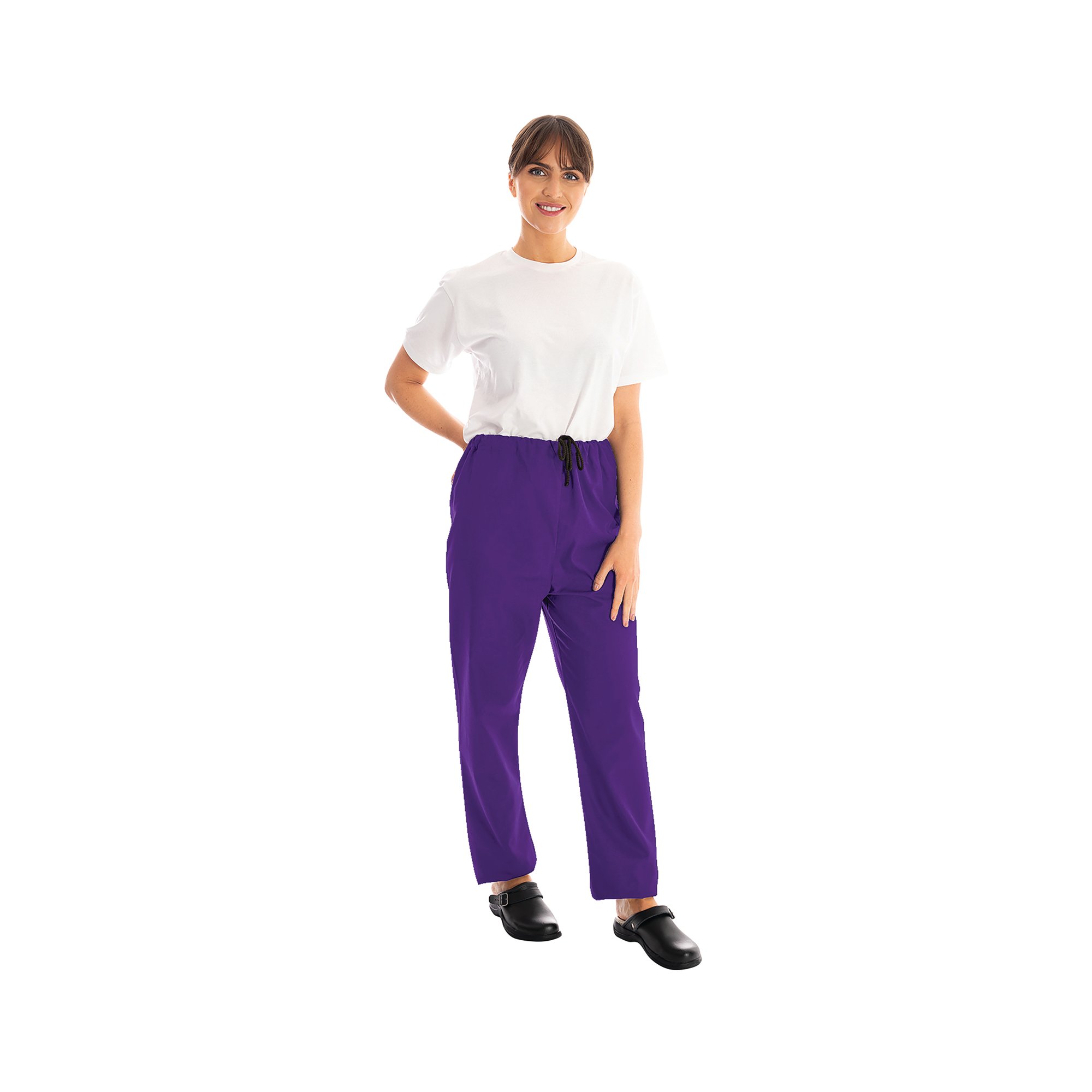 SMART SCRUB TROUSER PURPLE 2XL